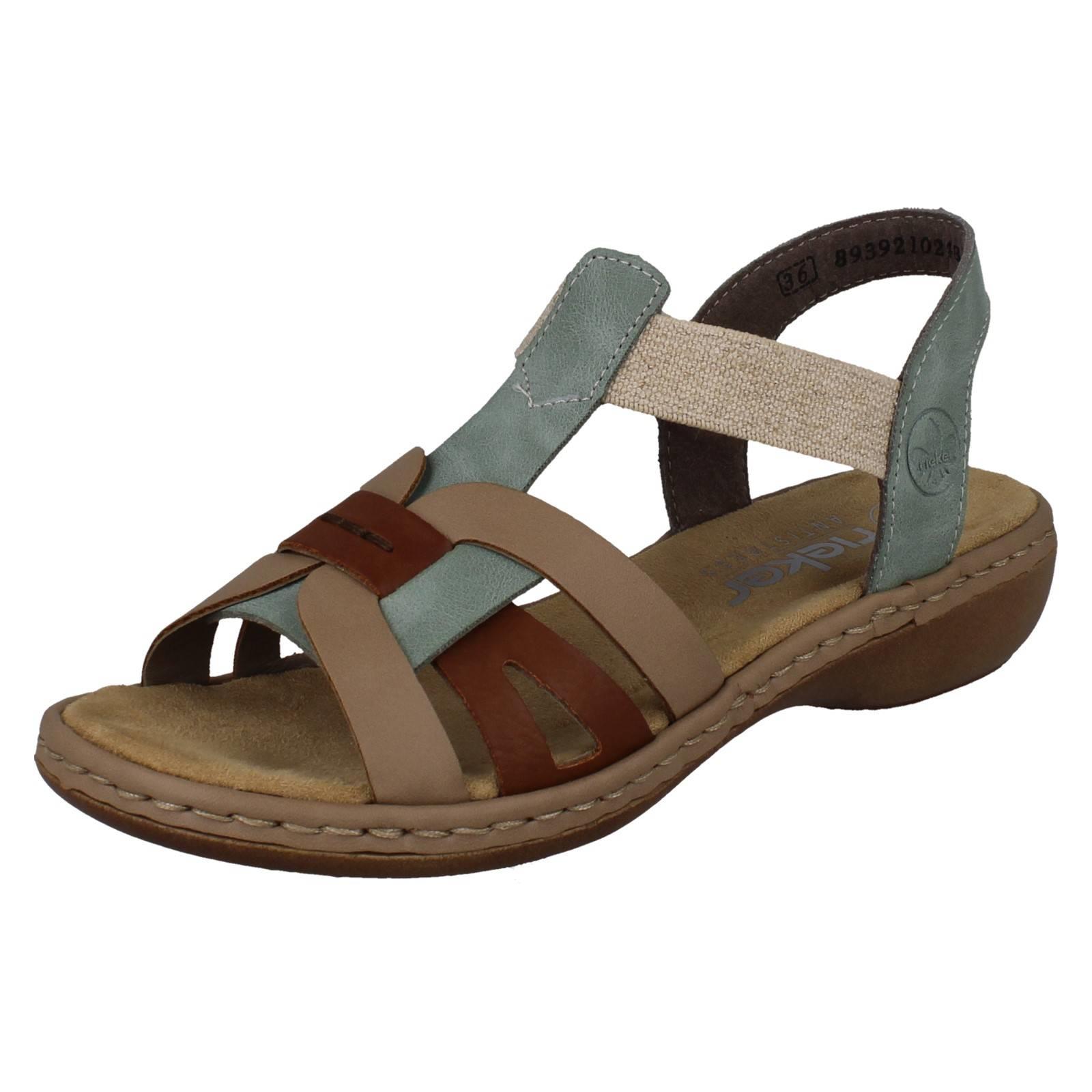 Damen Rieker Freizeit Sandalen 65918 - Bild 11 von 28