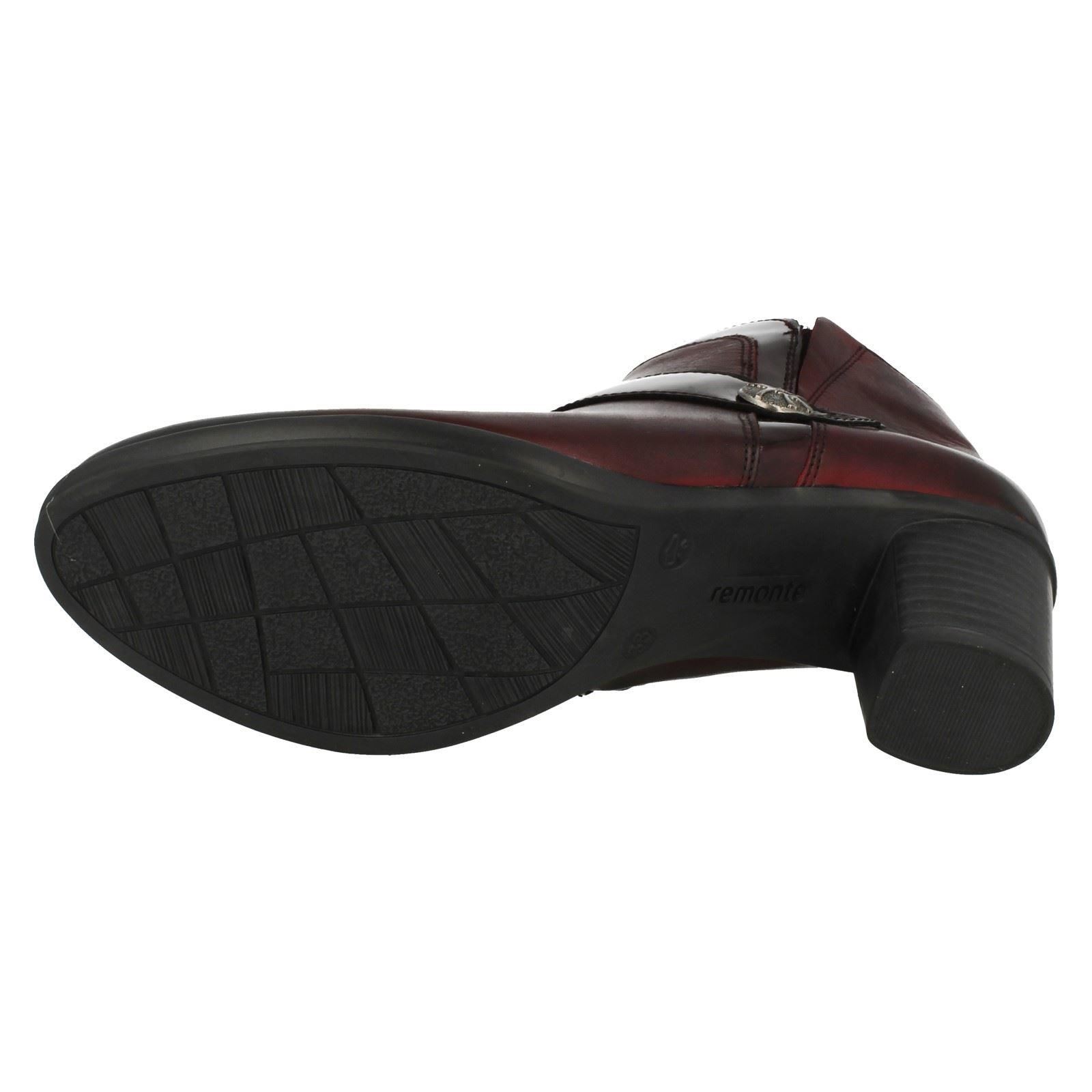 Puntera rojoondeada rojoondeada rojoondeada Damas REMONTE botas al Tobillo Informales Tacón alto Cremallera de Cuero R1571 f83a38 Puntera rojoondeada rojoondeada rojoondeada Damas REMONTE botas al Tobillo Informales Tacón alto Cremallera de Cuero R1571 f83a38