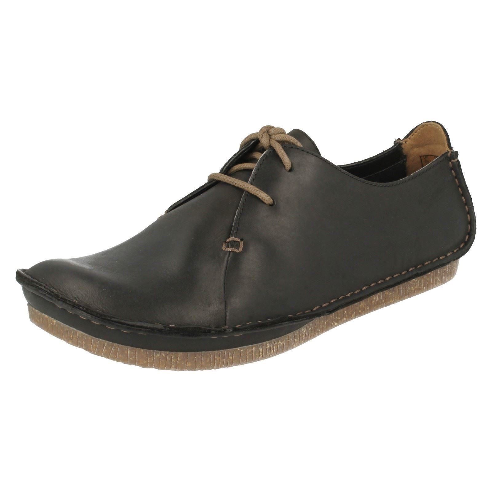 Ladies Clarks Lace Up Everyday Shoes �Janey Mae� eBay
