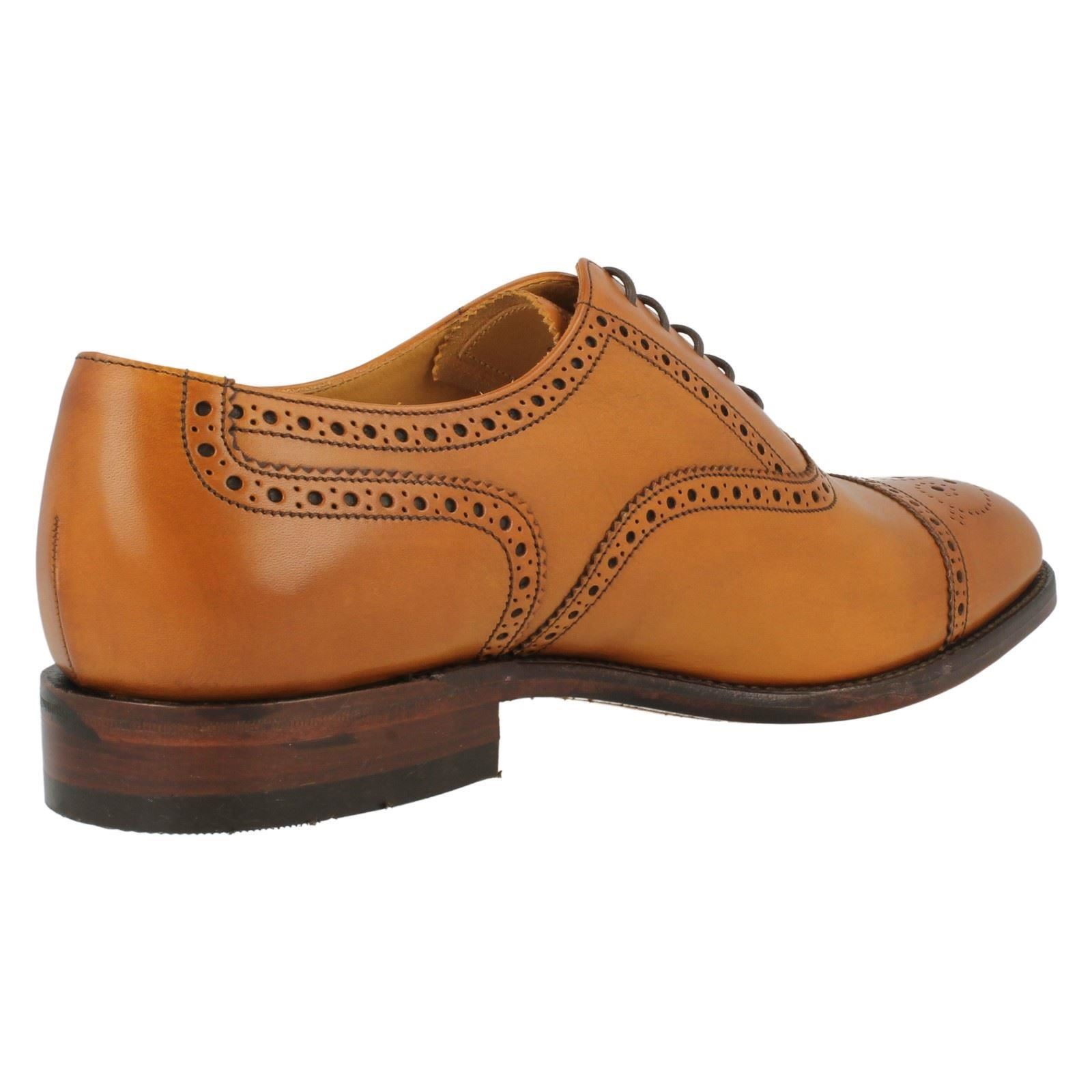 Mens Loake Smart Leather Shoes Tweed 2 eBay