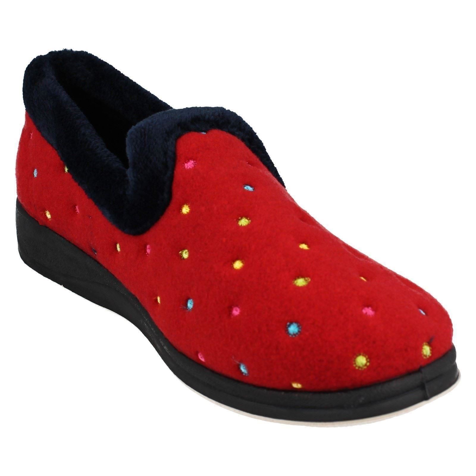 Ladies Padders Wide Fit Slippers - Repose | eBay