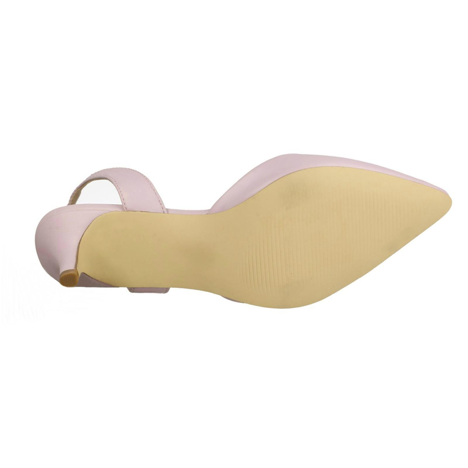 Ladies Spot On Slingback Shoes Heels *F9R0057* - Picture 19 of 73