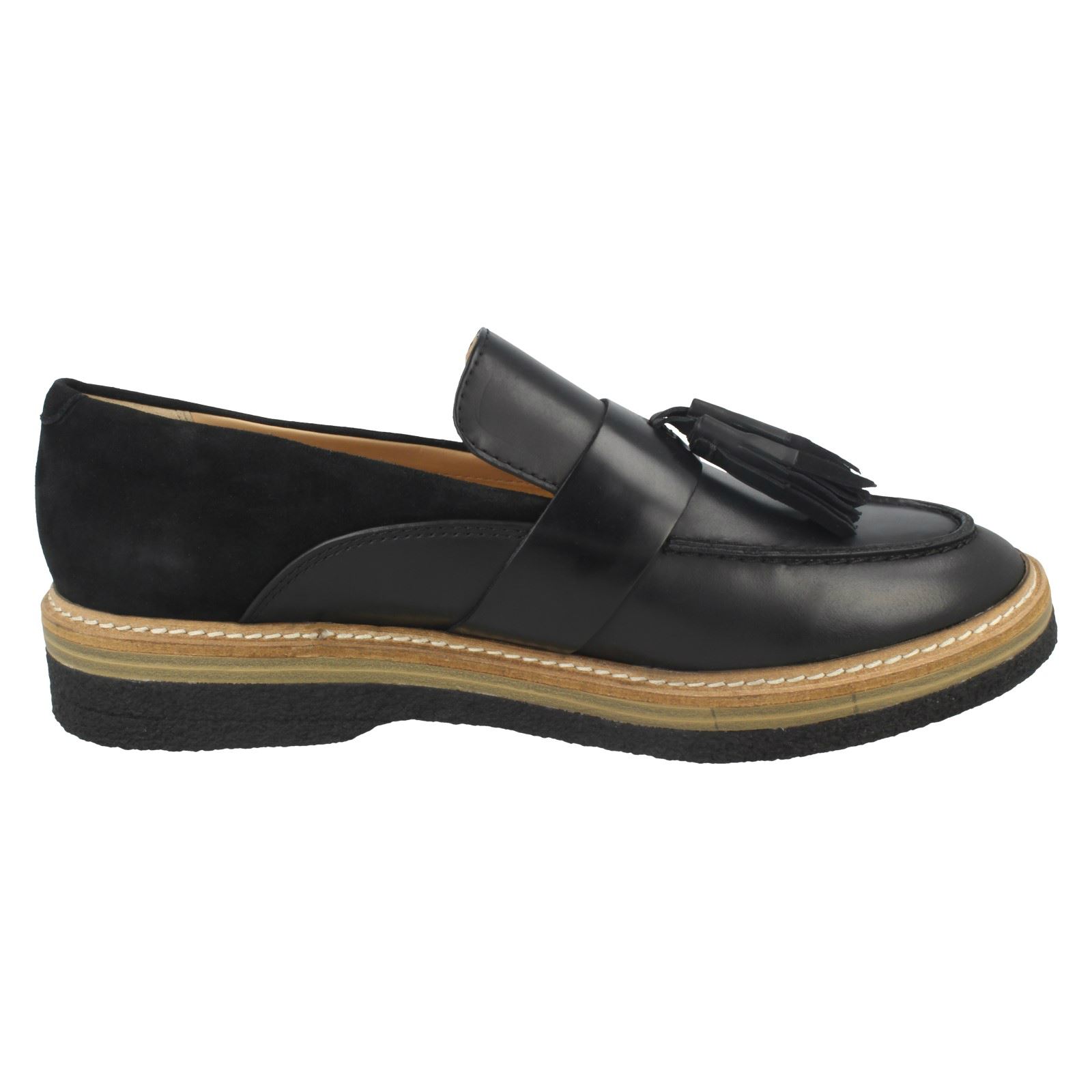 Ladies Clarks Clarks Clarks Zante Spring Flat Loafer shoes 3bee05 Ladies Clarks Clarks Clarks Zante Spring Flat Loafer shoes 3bee05