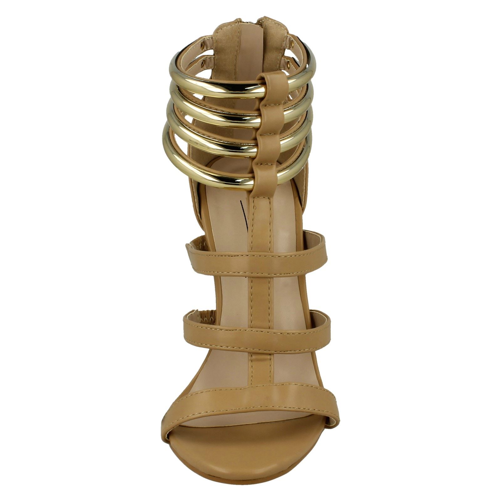 Ladies Anne Michelle Open Toe Heeled Sandals - Picture 15 of 28