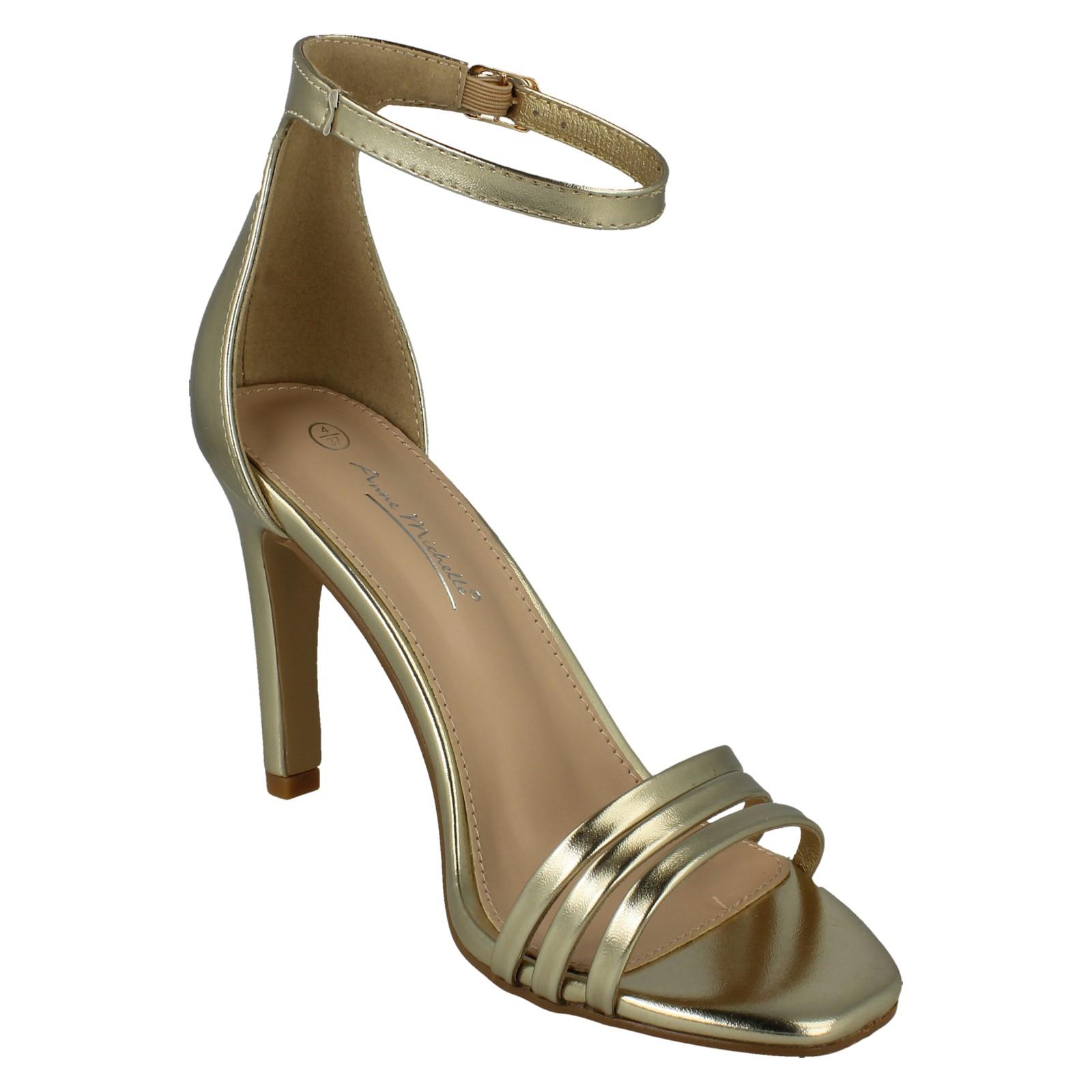 Sandalias de noche de tacón alto Anne Michelle para dama 'F1R2116' - Imagen 8 de 28