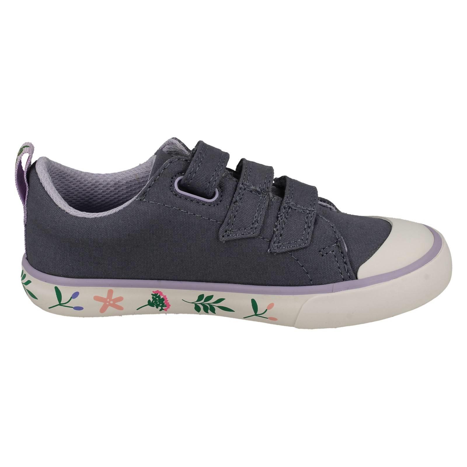 Kinder Clarks Muster detaillierte Canvas Schuhe *Foxing Lo* - Bild 15 von 37
