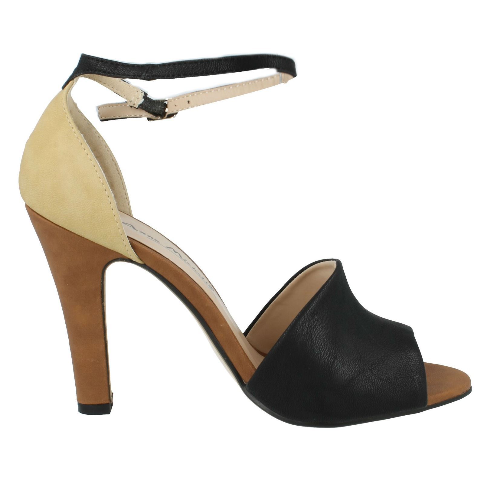 "Sandalias de tacón" con correa al tobillo para damas Anne Michelle - Imagen 5 de 28