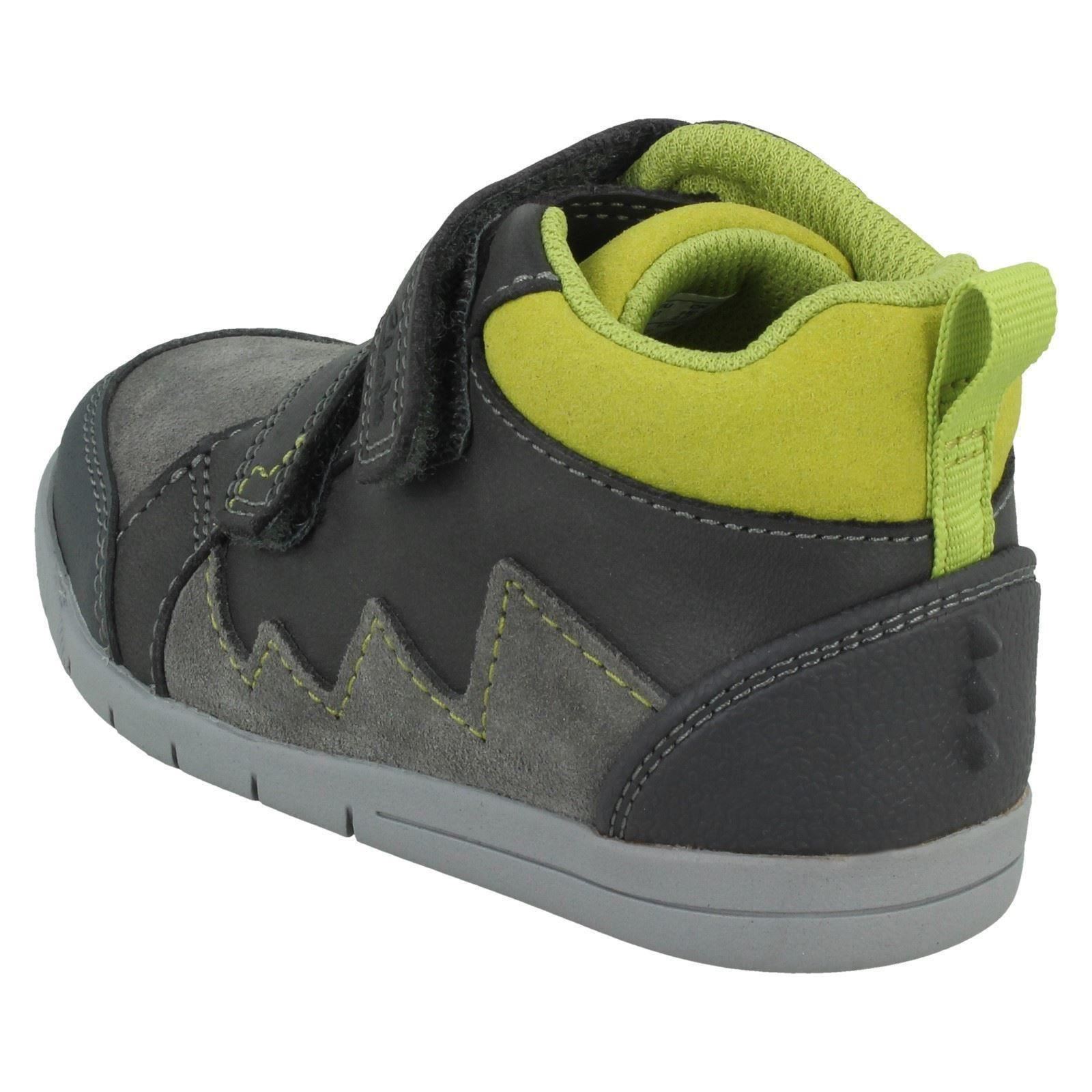 Botas Casual Para Niños Clarks Hasta El Tobillo Rex Park - Picture 6 of 28