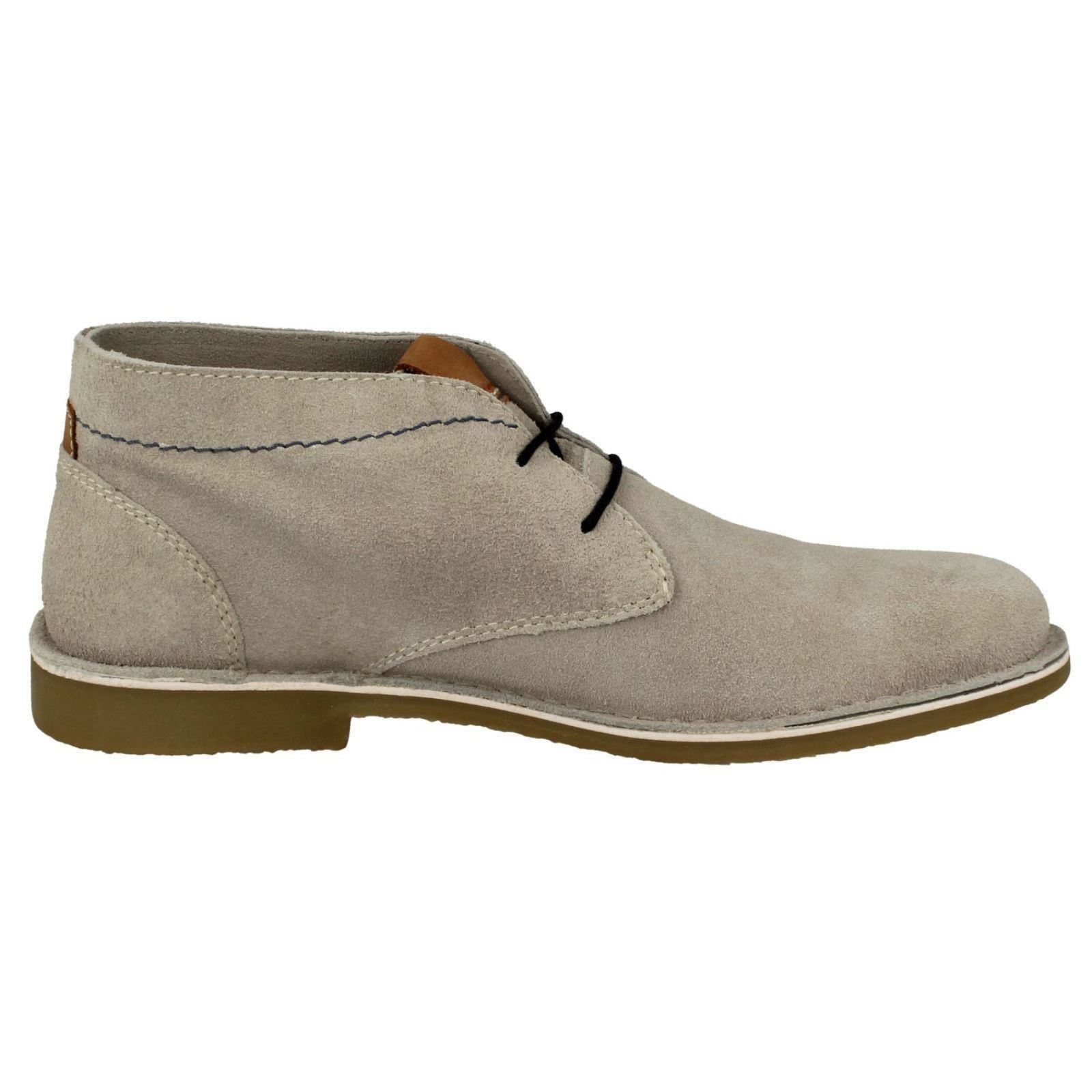 Mens Lambretta Brighton Lace Up Desert Boots - Picture 7 of 10
