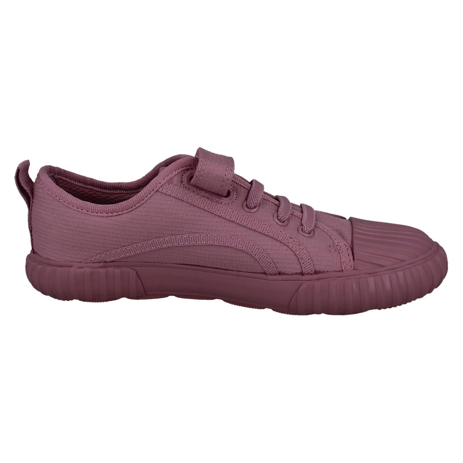 Kids Clarks Stretch Sport Style Washable Canvas Shoes "Foxing Stitch - Picture 25 of 37