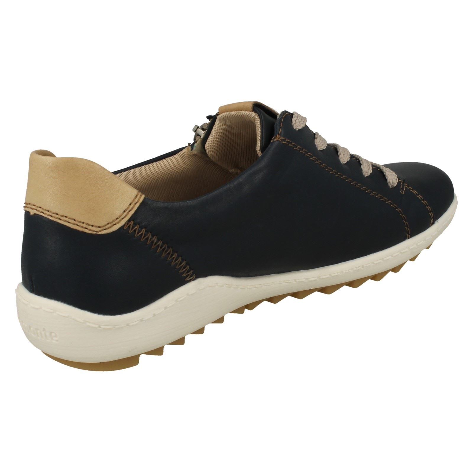 Zapatos informales para damas Remonte con cremallera detallados R1426 - Imagen 15 de 55