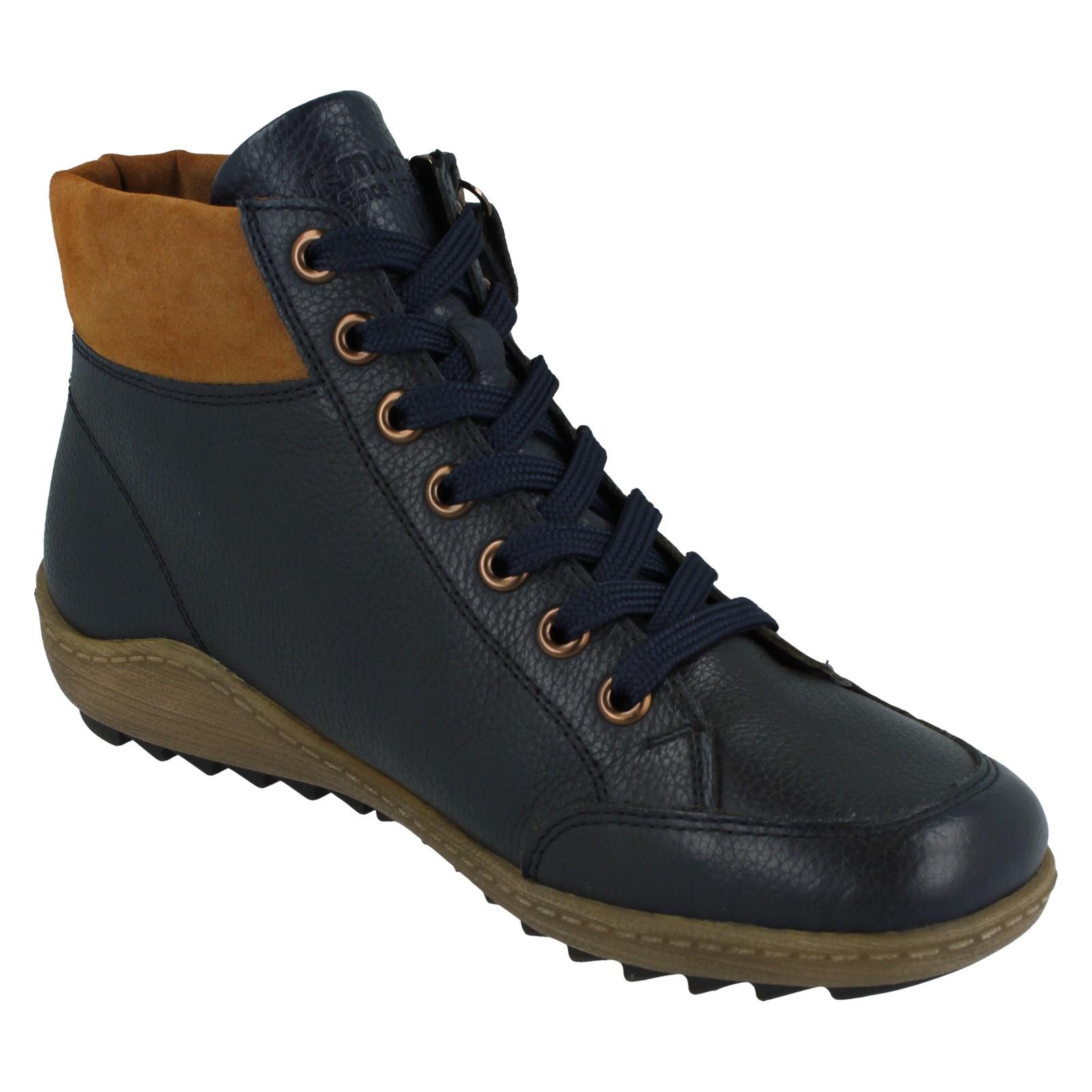 Ladies Remonte Ankle Boots With Remonte Tex 'R1457' - Picture 5 of 10