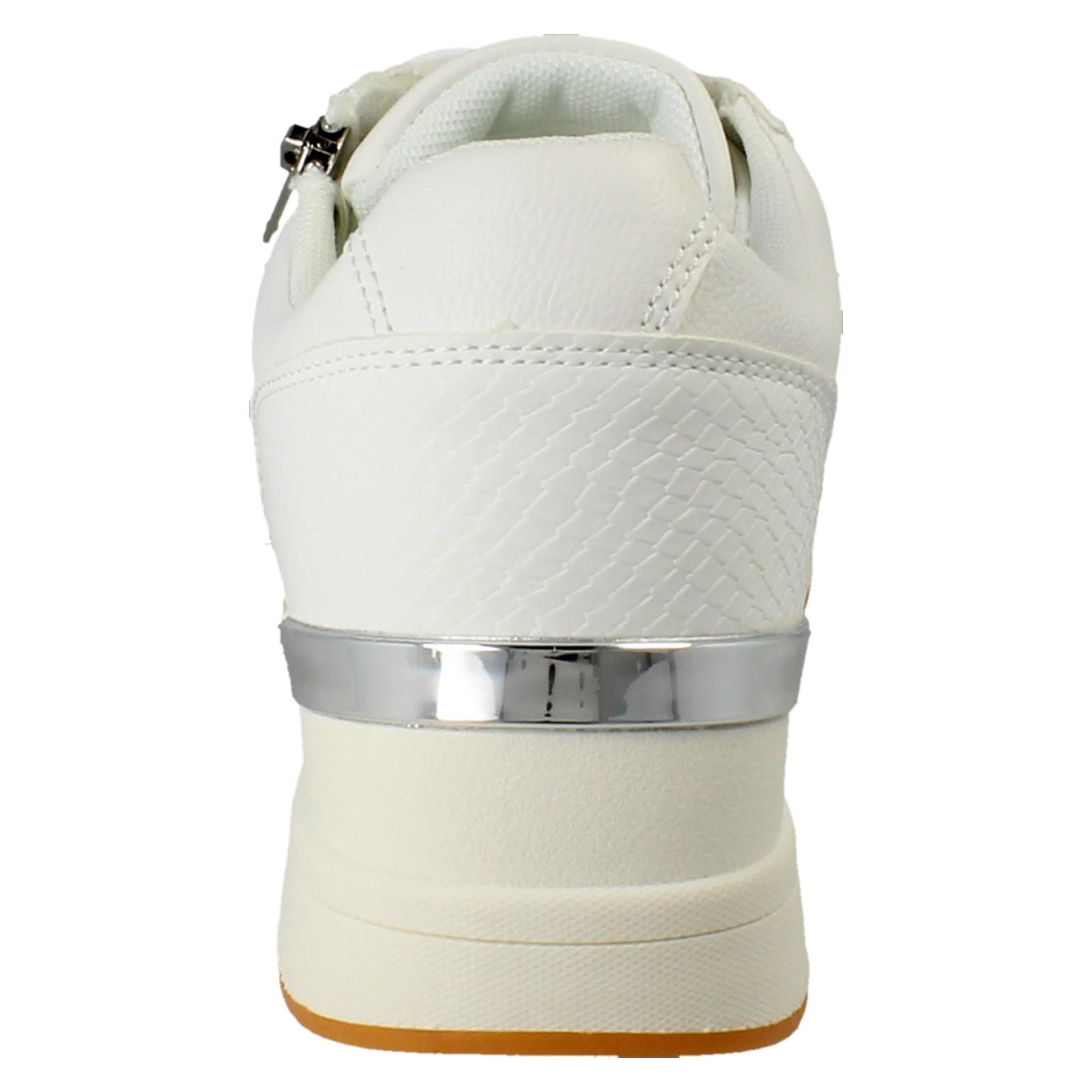 Ladies Elle Sport Lace Up & Zip Casual Wedge Sporty Look Trainers Shoes - F7R303 - Picture 5 of 10