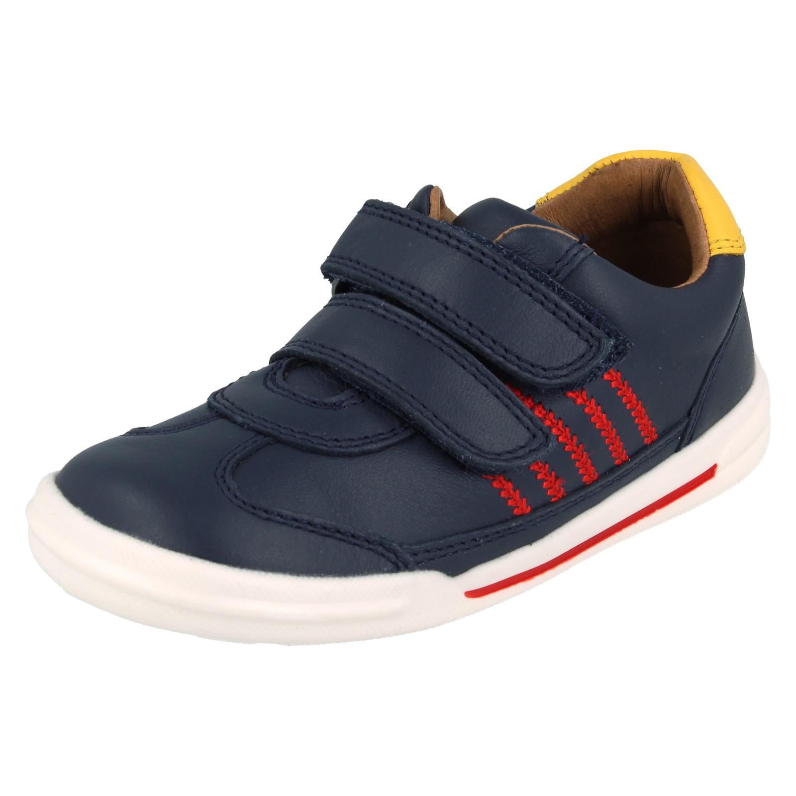 Boys Startrite Leather Dual Strap Smart Casual Everyday Shoes Roundabout - Picture 2 of 10