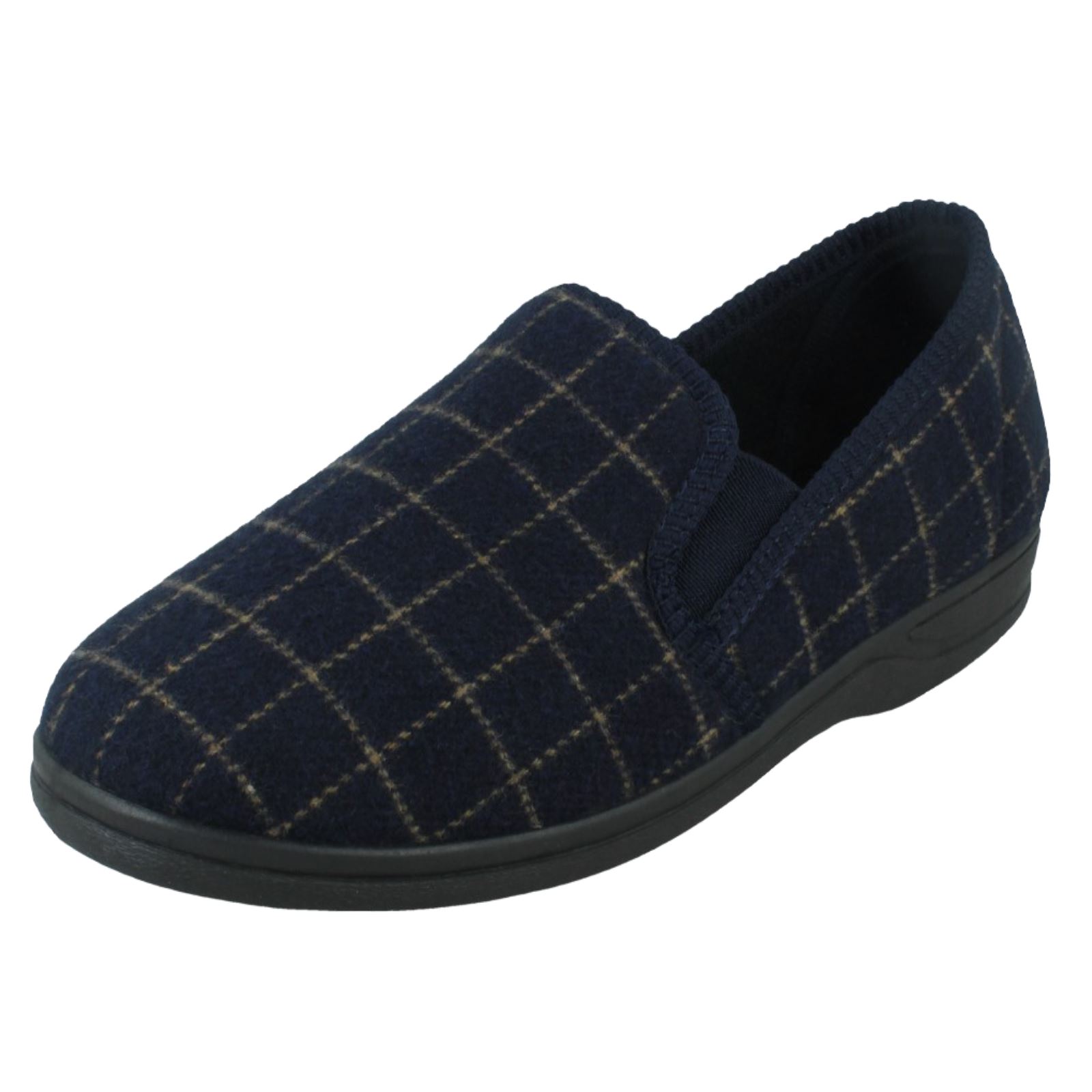 Zapatillas tradicionales Jaydon textiles clásicas a cuadros superiores - Imagen 11 de 19