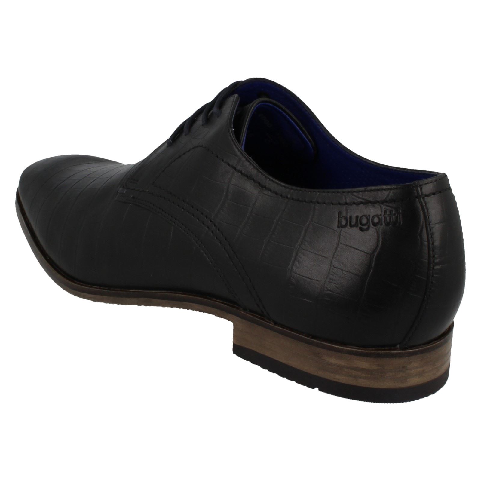 Hommes Noir Brogues Formelles 312 Bugatti wOUFcHcqX