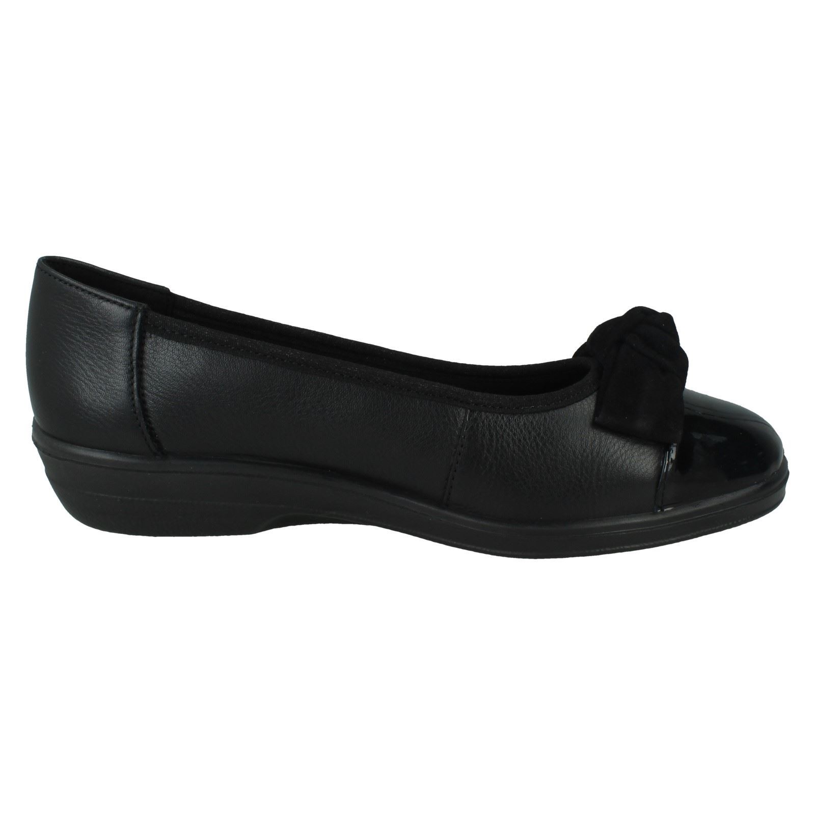 Ladies Padders Slip On Wedge Shoes Orient - Picture 7 of 28