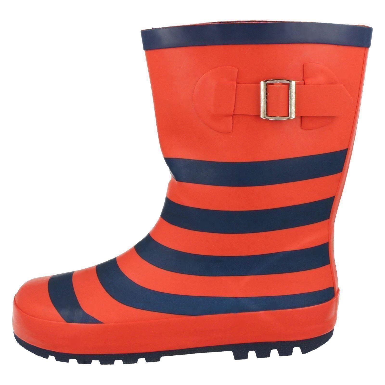 Kinder Gummistiefel Spot On Schnalle detailliert "Streifen" - Bild 18 von 19