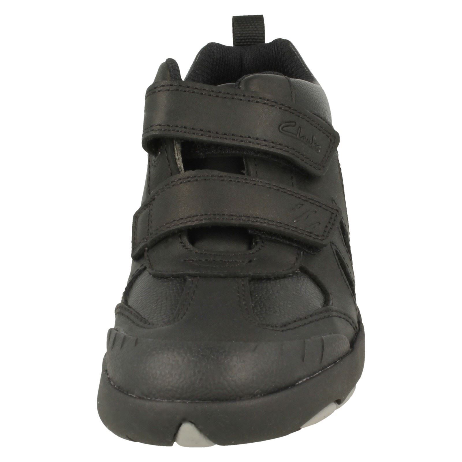 Botas al tobillo sintéticas y gancho y gancho de dinosaurio Clarks para niños Rex Hop K - Imagen 9 de 10