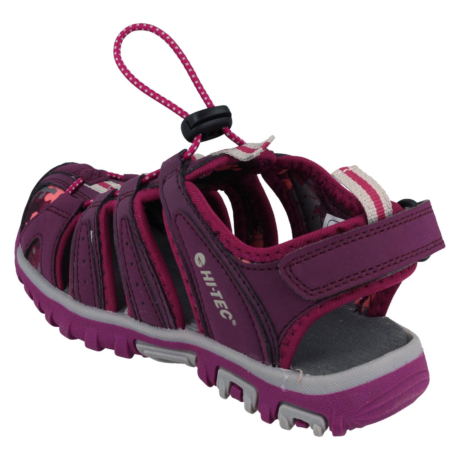 Kinder Hi-Tec Freizeit Geschlossene SPORTS Sandalen Mit Gummizug Spitze' Cove ' - Imagen 32 de 38