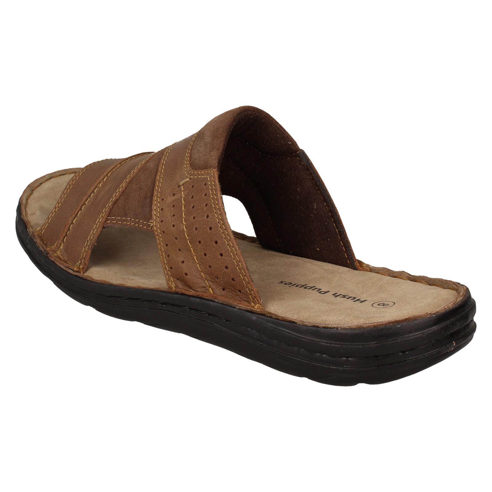 Mens Hush Puppies Casual Mule Sandals 'Archer' - Picture 7 of 19