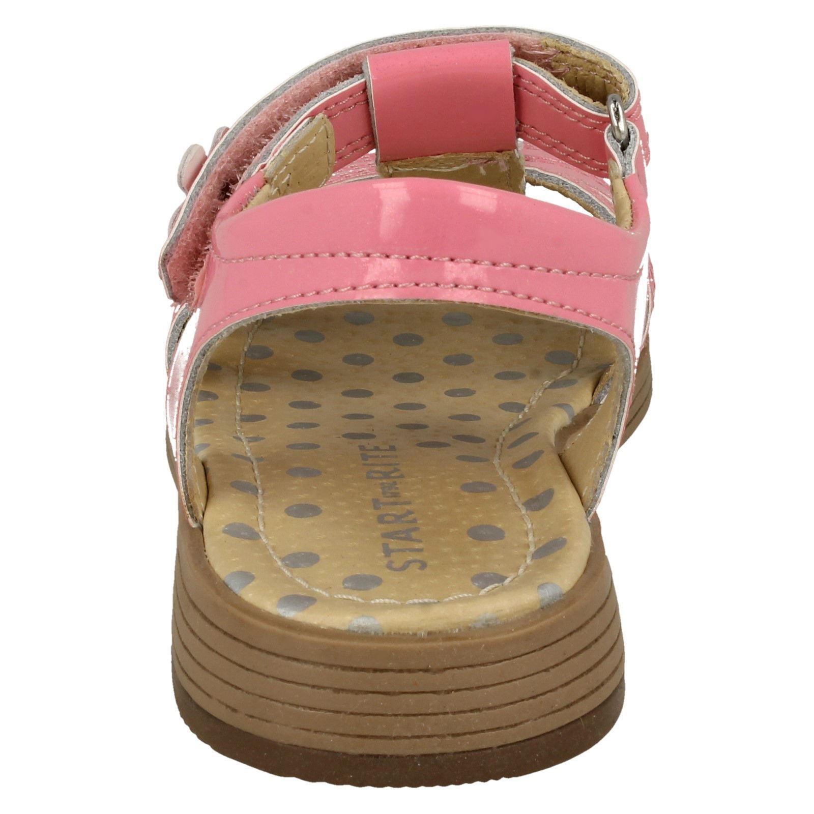 Girls Startrite Stylish Flower Detailed Sandals Picnic - Picture 4 of 19