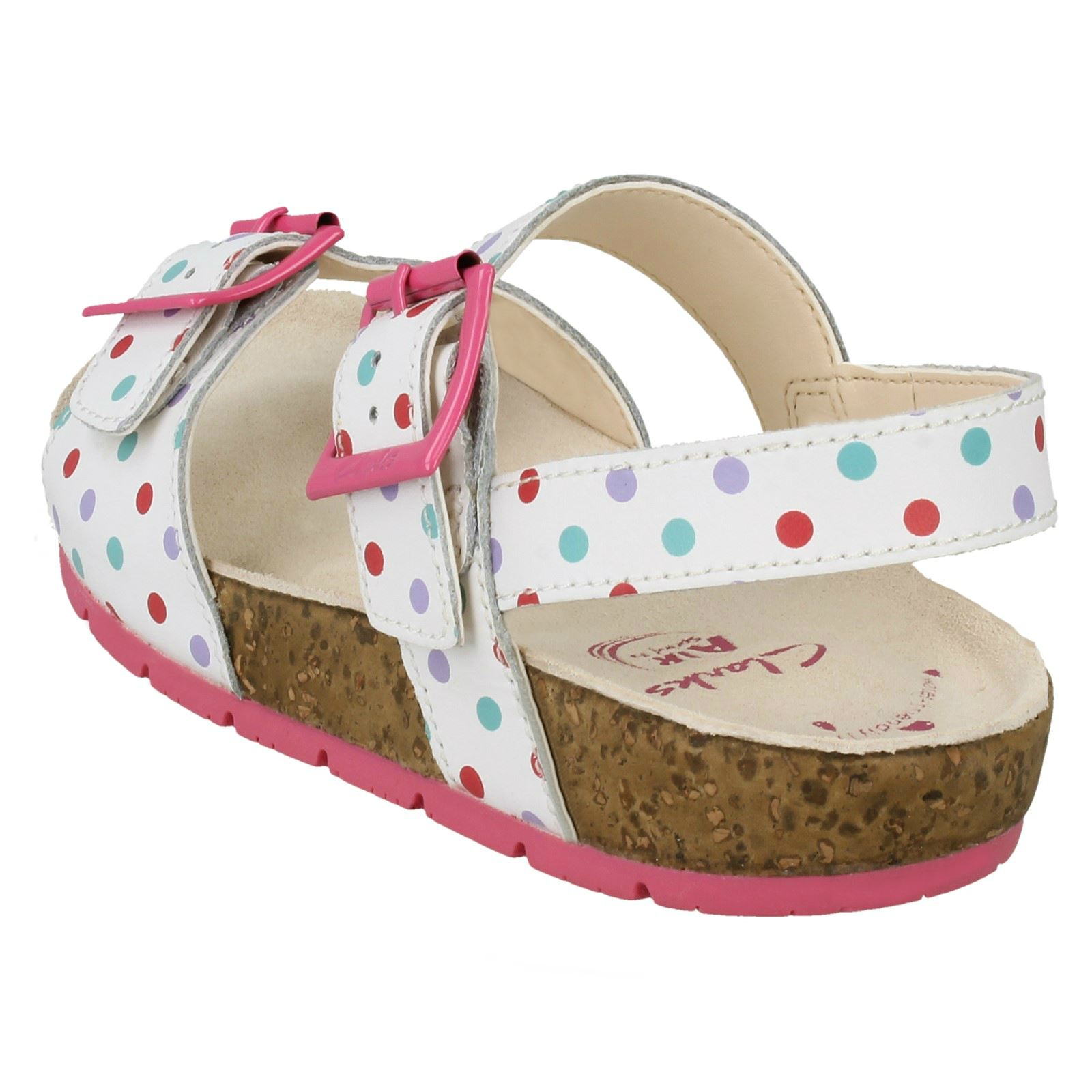 Ragazze Clarks volkin acqua ghiacciata amichevole Molla Pneumatica Sandali FX