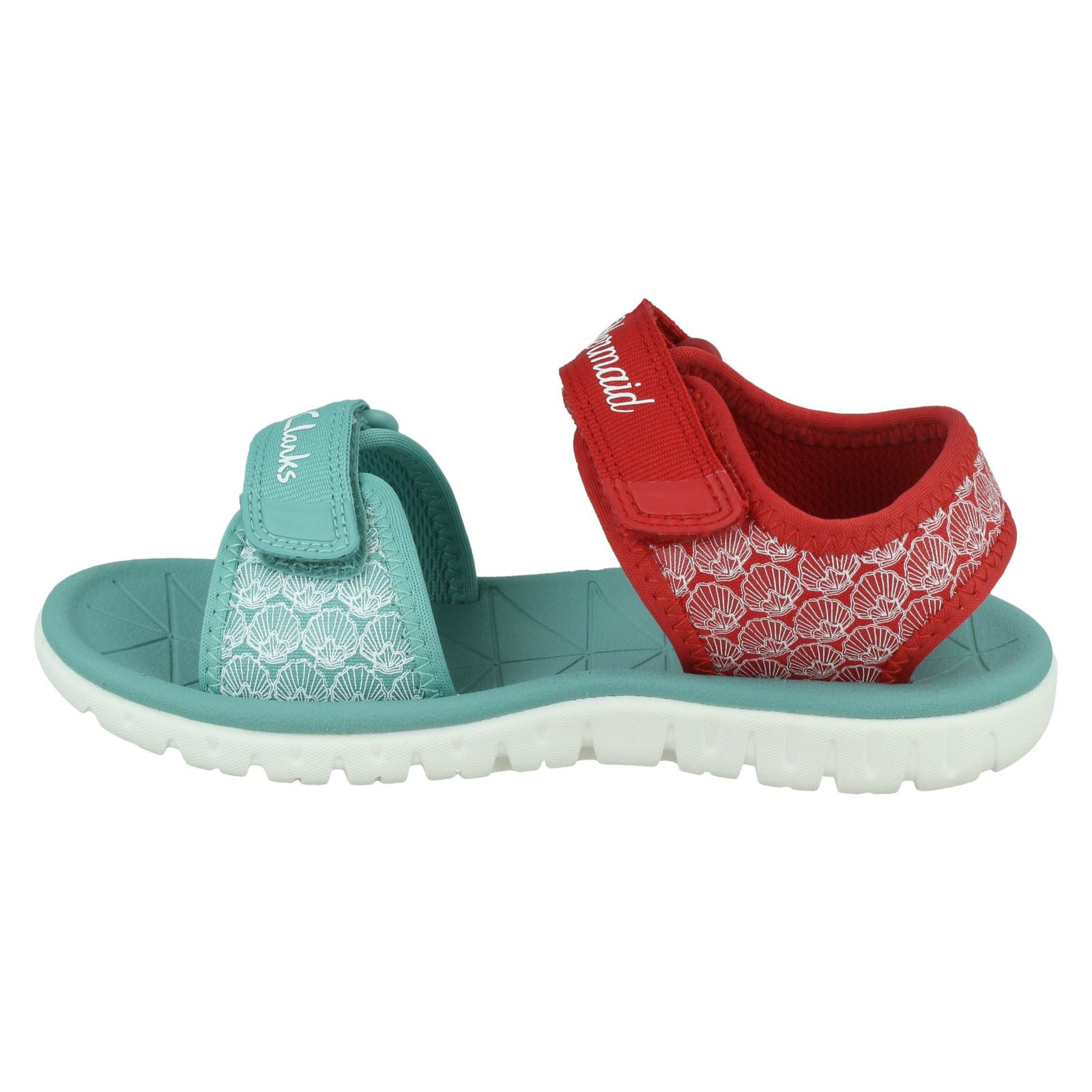 Sandalias informales de verano Clarks para niñas *surf mar* - Imagen 15 de 19