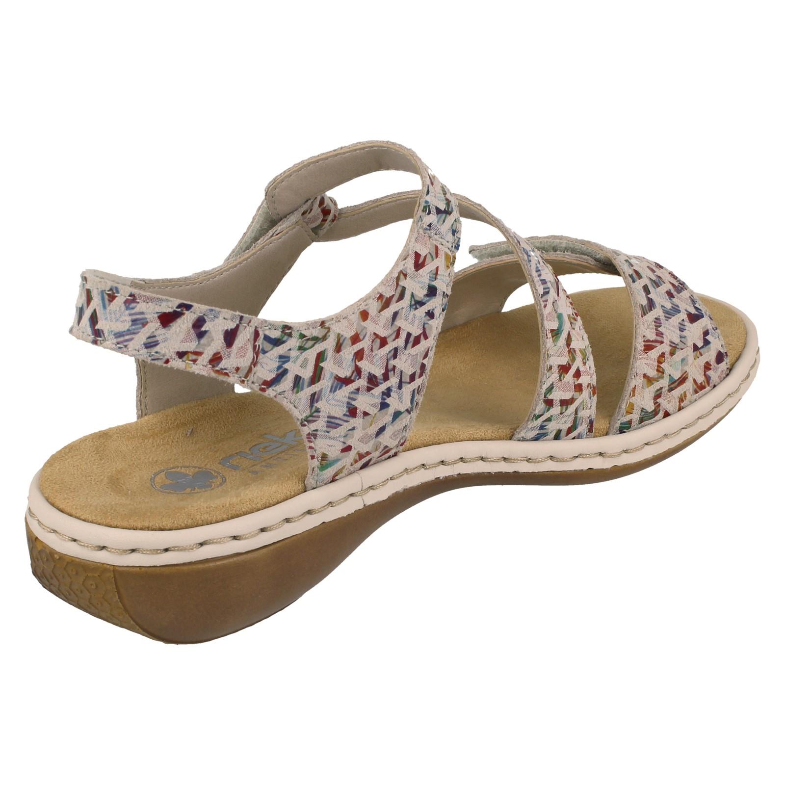 Sandalias De Mujer Rieker Elegantes Con Tiras - 659C7 - Imagen 51 de 64