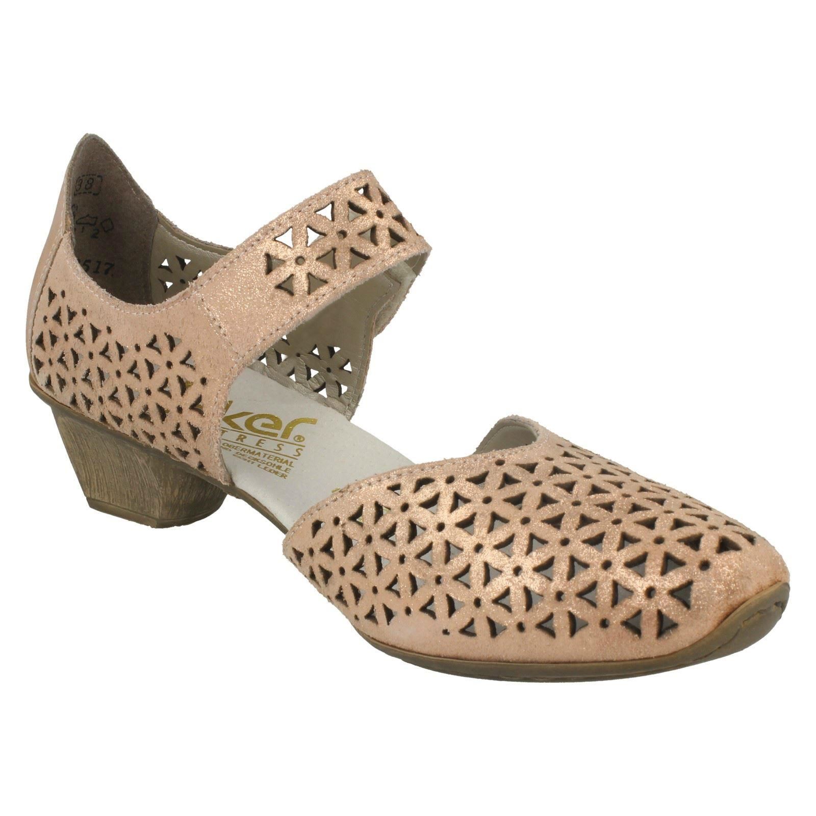 Damas Rieker Bajo Alto Tacón Alto Bajo Court zapatos 49766 a21370 Damas Rieker Bajo Alto Tacón Alto Bajo Court zapatos 49766 a21370