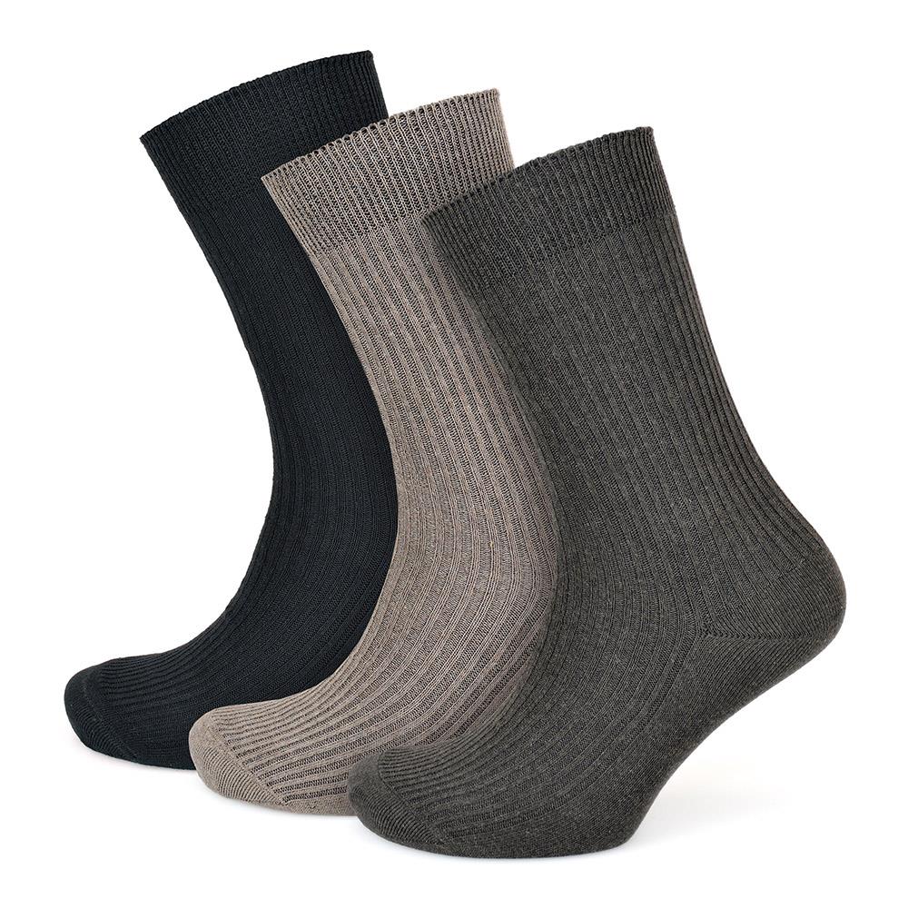 Mens Tom Franks Comfort Top Non Elasticated Rib Socks 'SK613' - Picture 7 of 7
