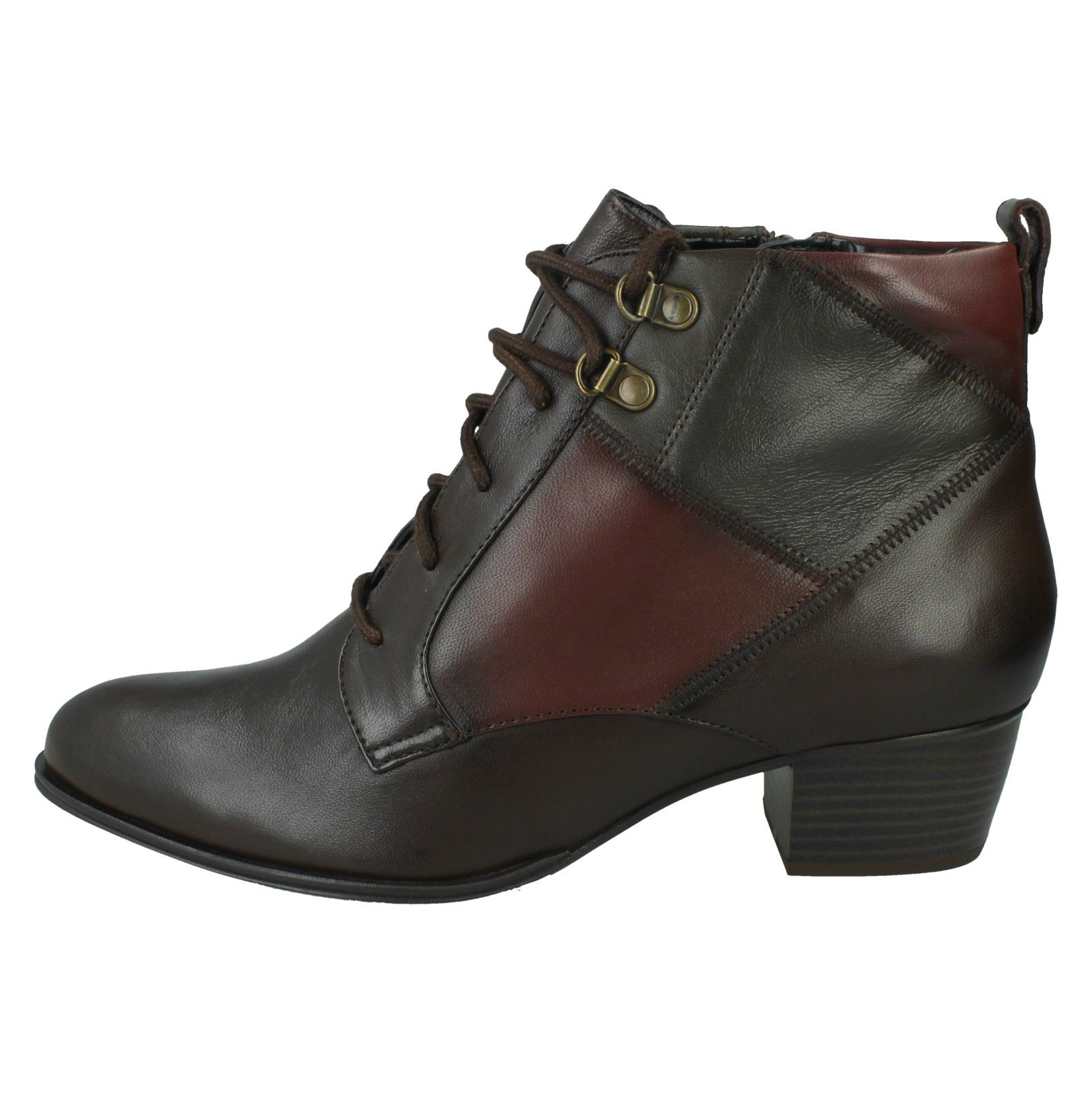 Ladies Van Dal Lace Up Ankle Boots Lark - Picture 14 of 19