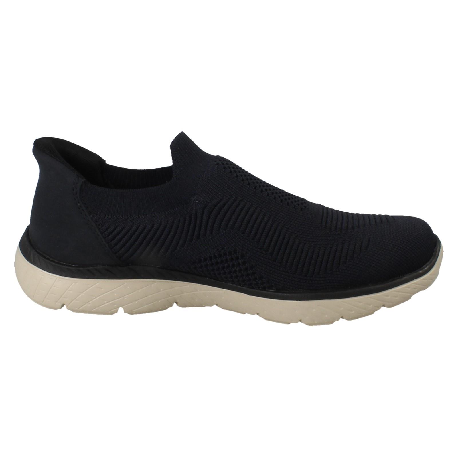 Ladies Rieker Sport Ready2Go Slip On Trainers: M5072 - Picture 5 of 19