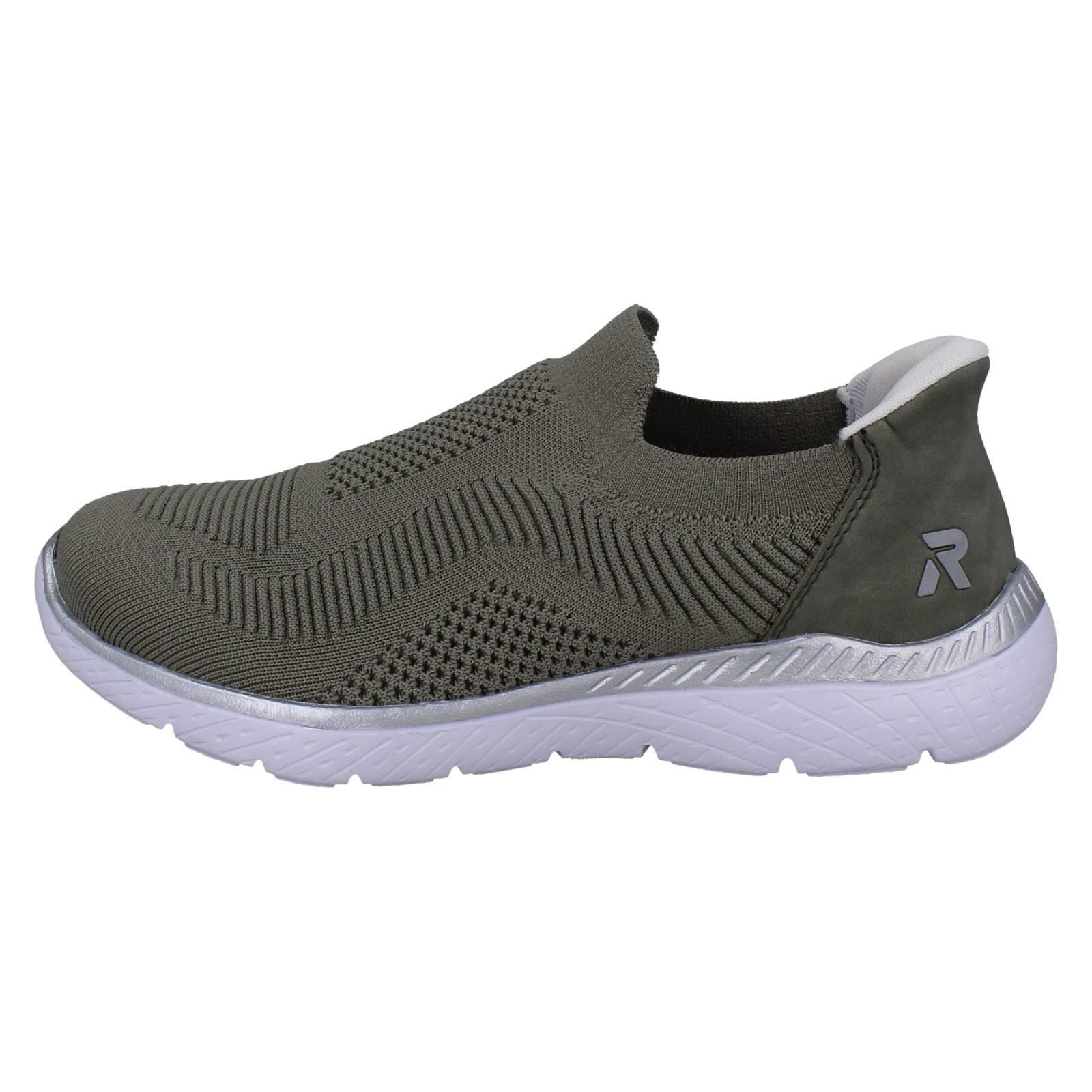 Ladies Rieker Sport Ready2Go Slip On Trainers: M5072 - Picture 18 of 19