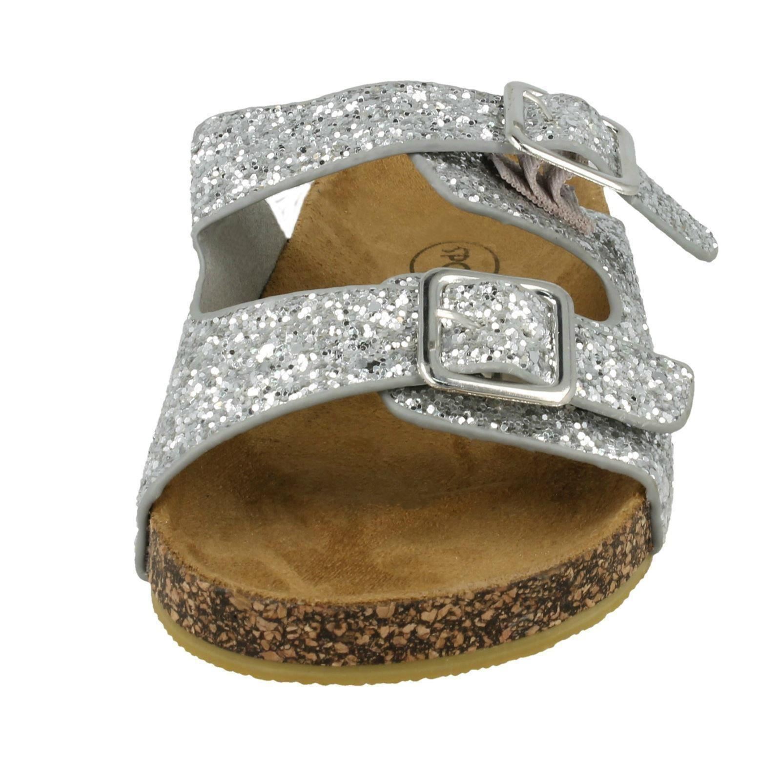 Mädchen Spot On Glitzer "Sandalen" - Bild 36 von 37