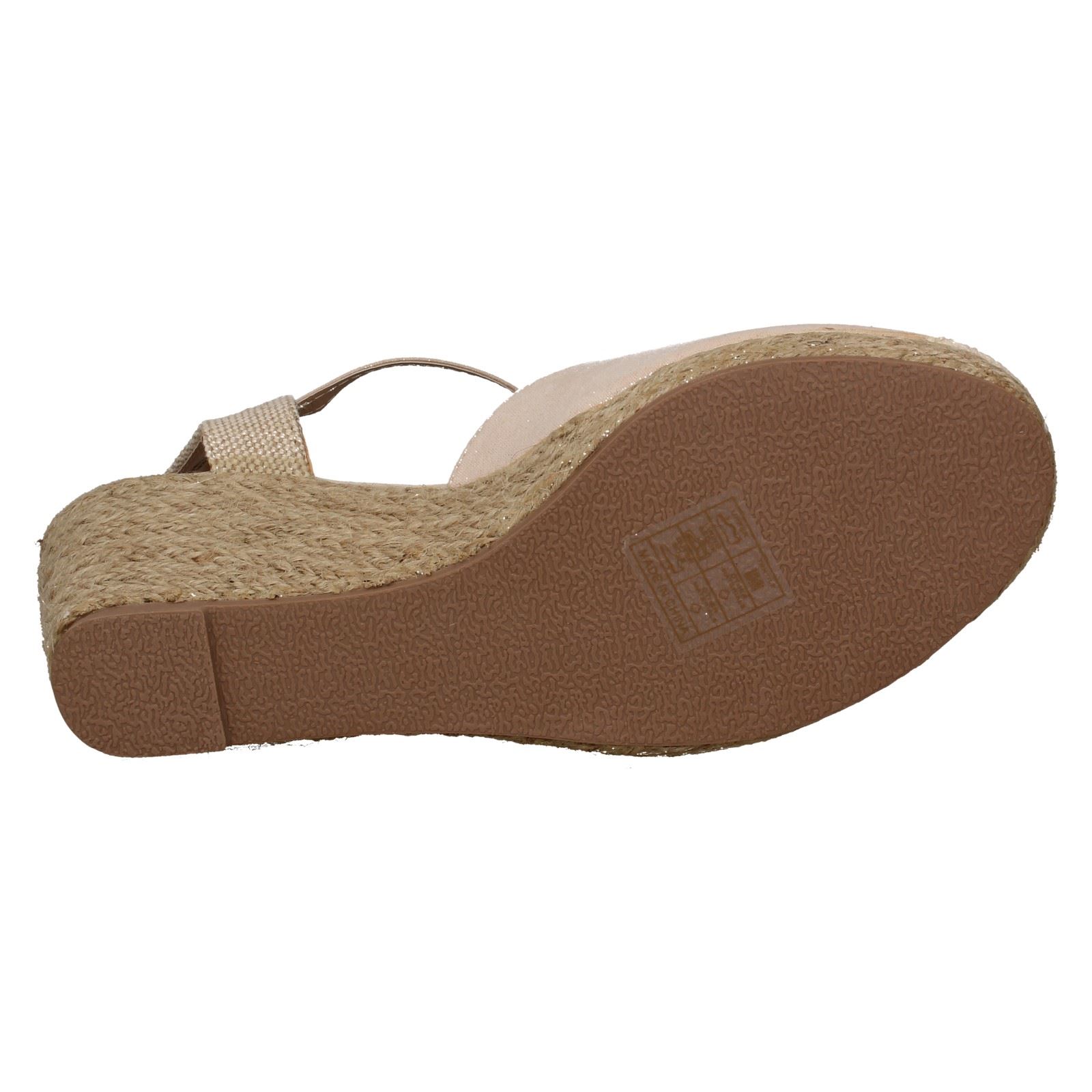 Ladies Savannah Wide Fitting Closed Toe Wedges - Picture 14 of 28