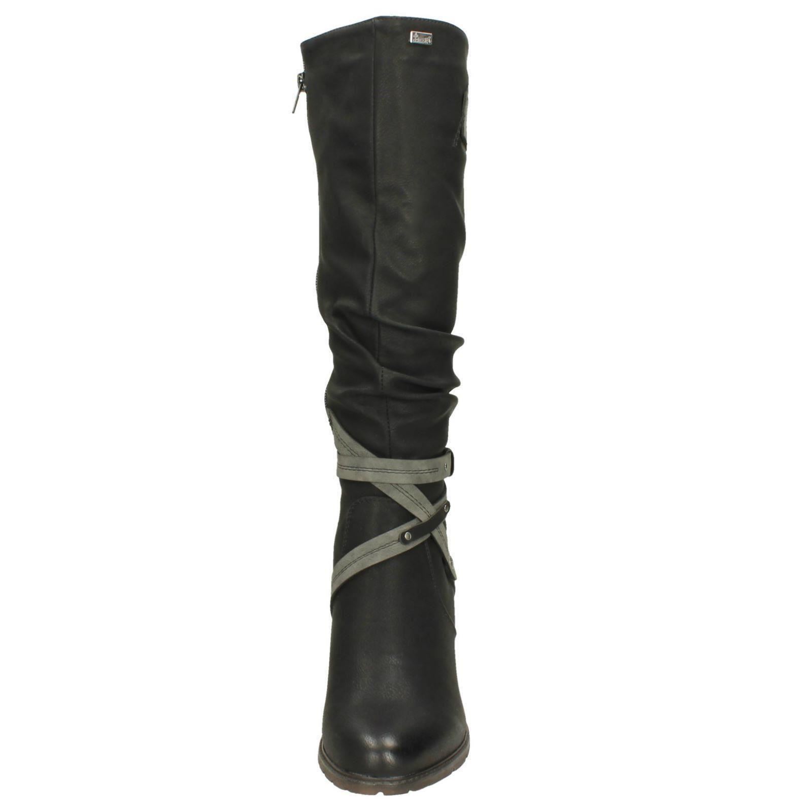 Damas Rieker 96054 botas Forro Caliente con detalle detalle con de correa de imitación b0351b Damas Rieker 96054 botas Forro Caliente con detalle detalle con de correa de imitación b0351b
