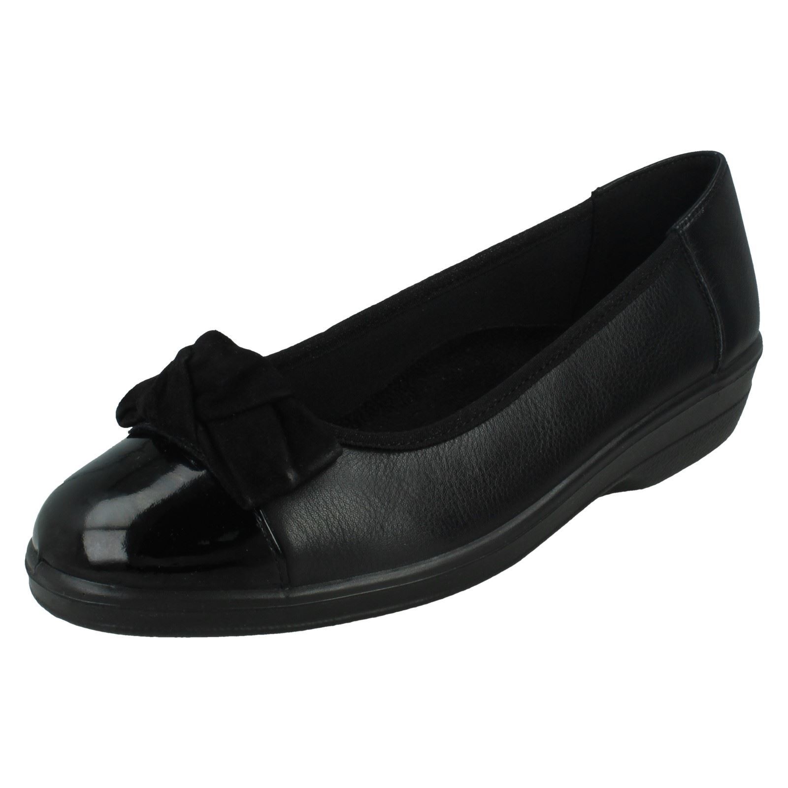 Ladies Padders Slip On Wedge Shoes Orient - Picture 2 of 28