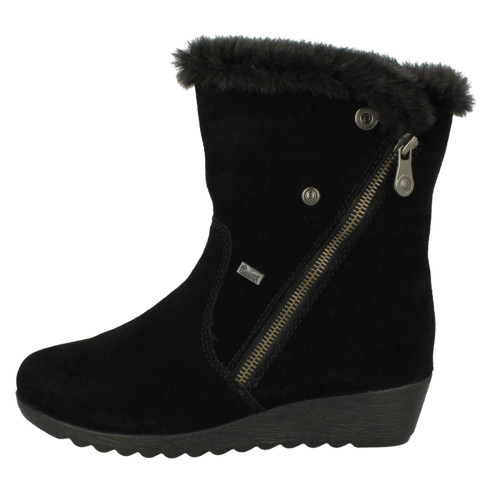 Damas Lana Rieker Lana Damas De Cordero Forrado botas al tobillo-Z2470 d6ebe7 Damas Lana Rieker Lana Damas De Cordero Forrado botas al tobillo-Z2470 d6ebe7