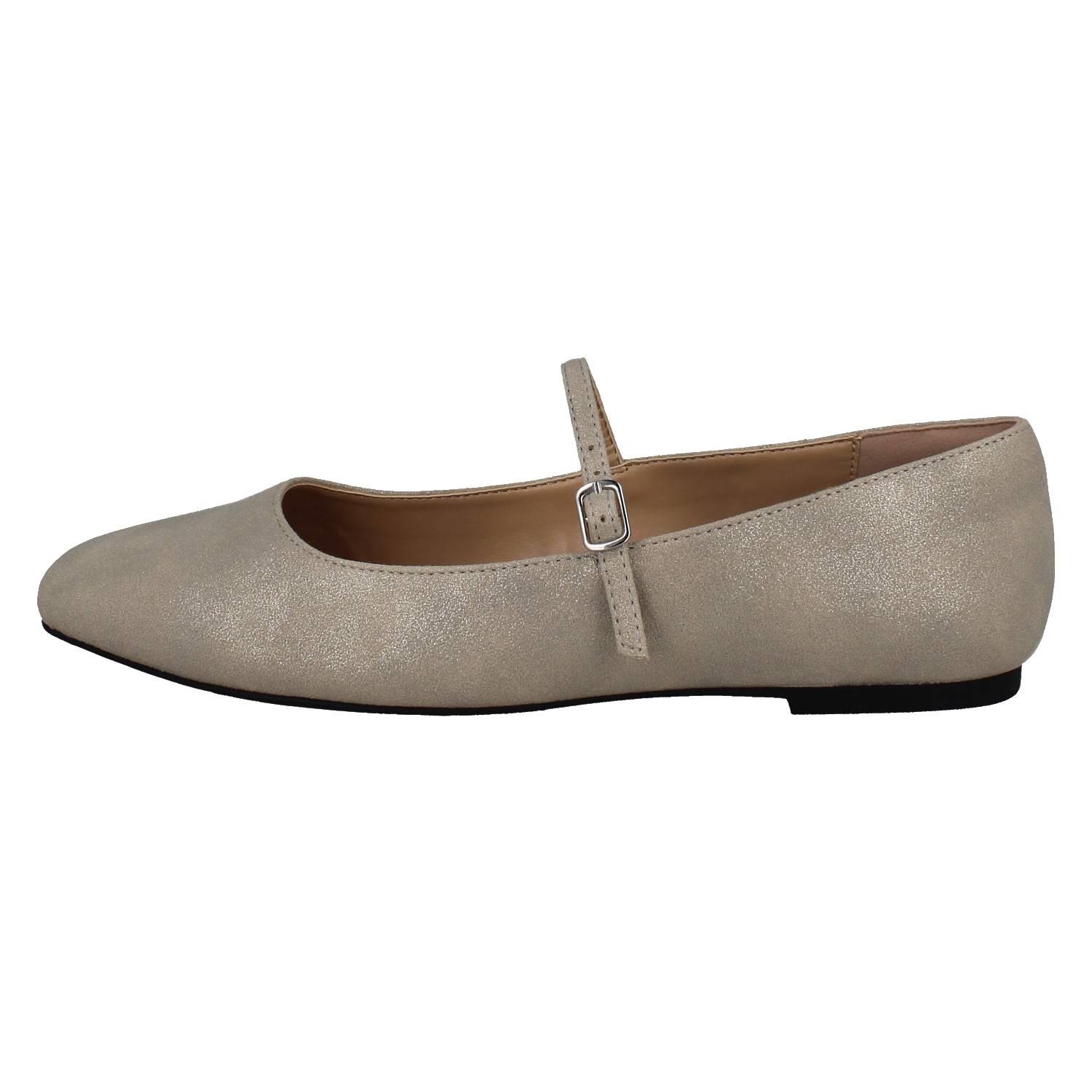 Bailarinas De Dama Clarks Con Punta Cuadrada De Textil Y Hebilla *Emelina Gem* - Imagen 12 de 19