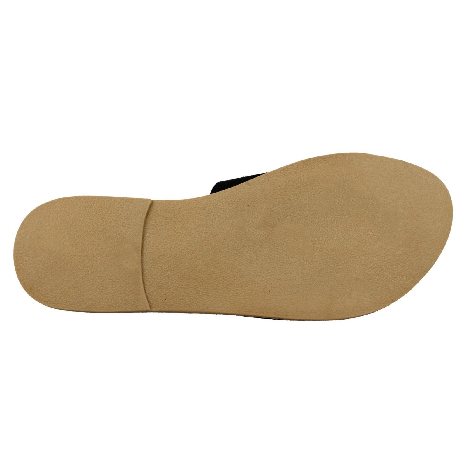 Ladies Leather Collection Suede Mule Sandals - Picture 10 of 55