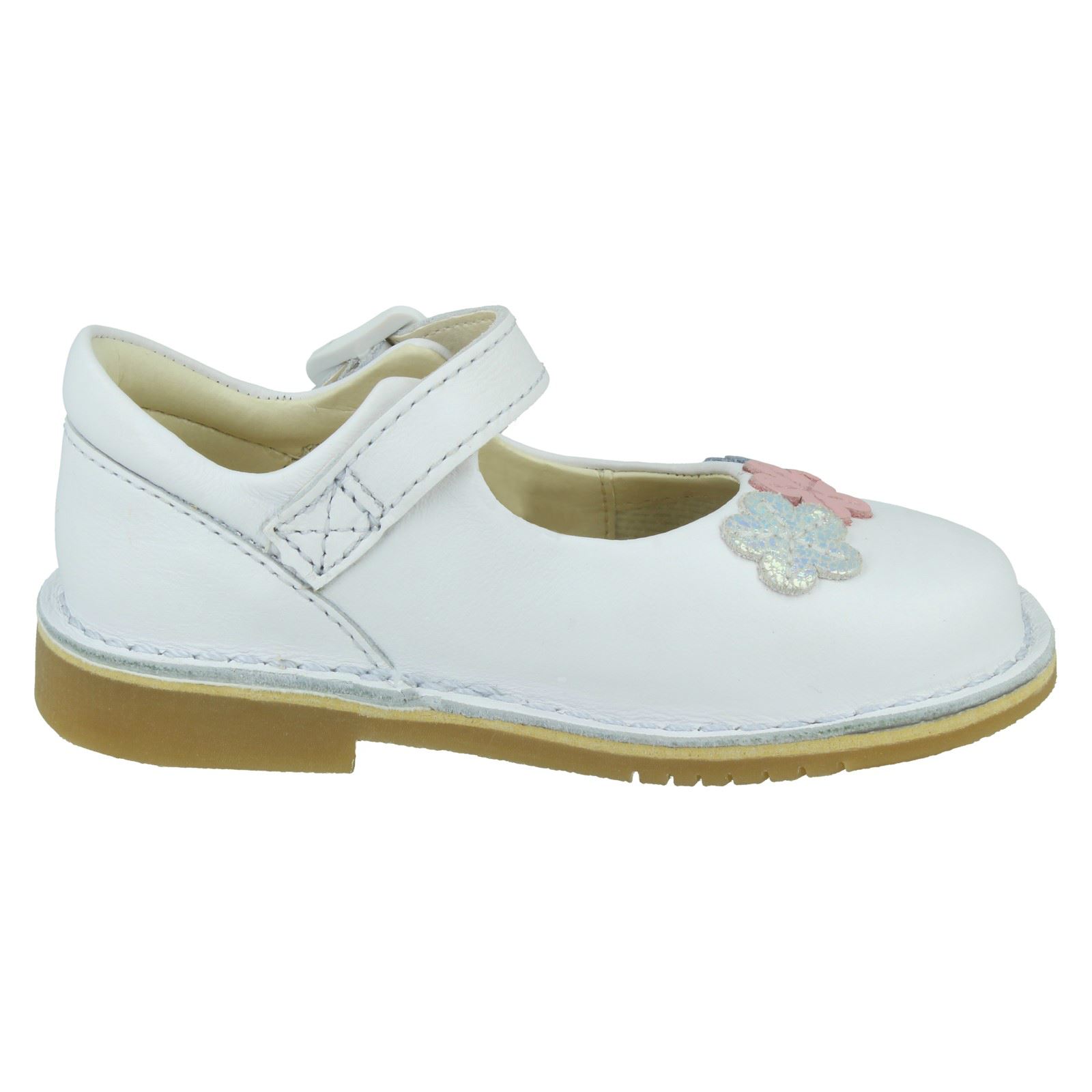 Zapatos informales de cuero con gancho y bucle para niñas Clarks gema cometa - Imagen 16 de 19