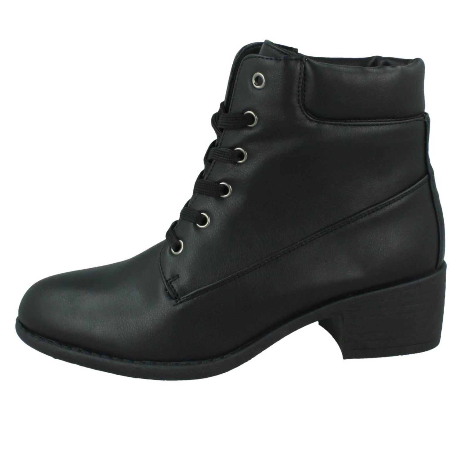 'Damas Spot On' Bota al tobillo Informal con cordones - F5R1167 - Imagen 7 de 10