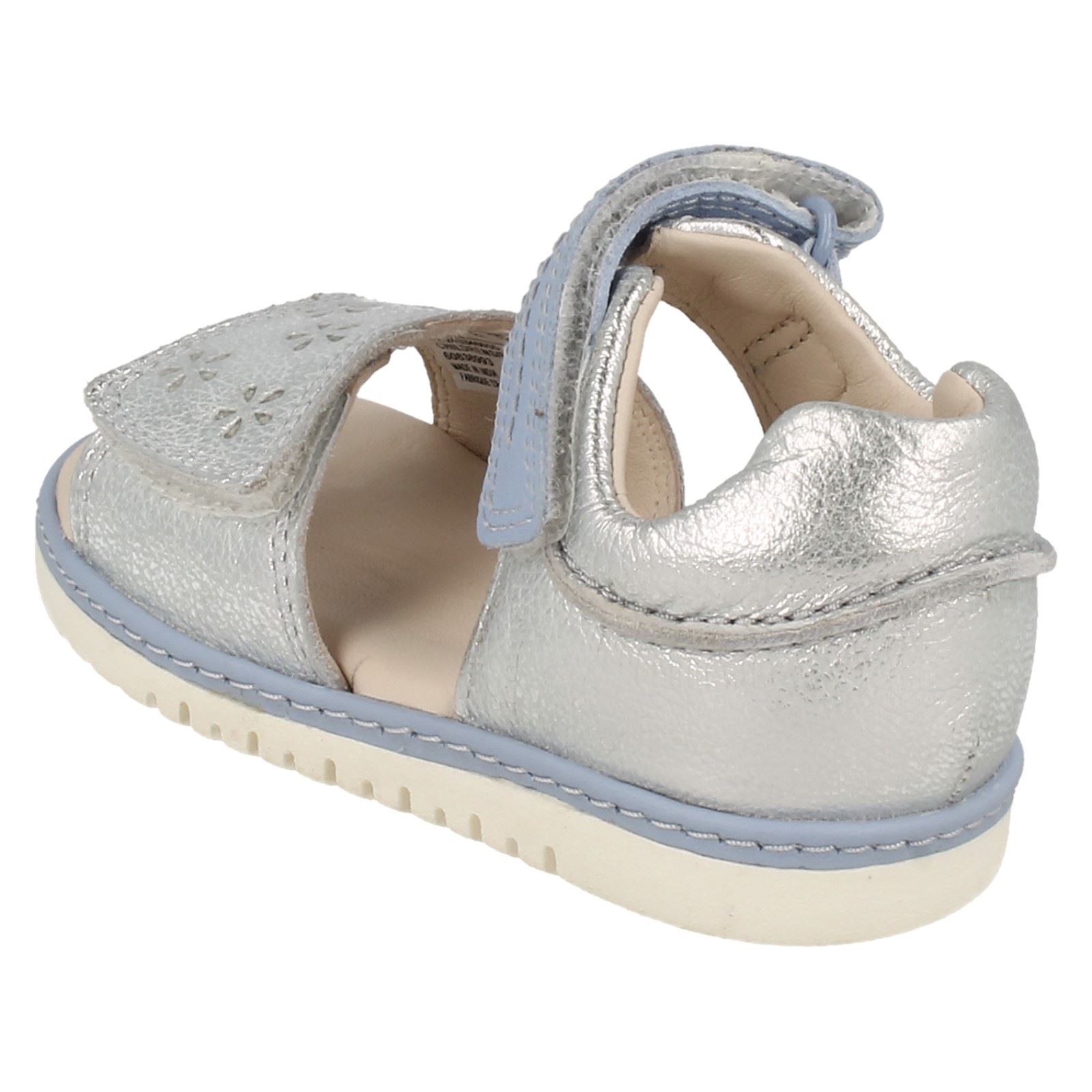 Clarks Girls Summer 'tika Sandals Infant Silver Ice' TfwHgxOq