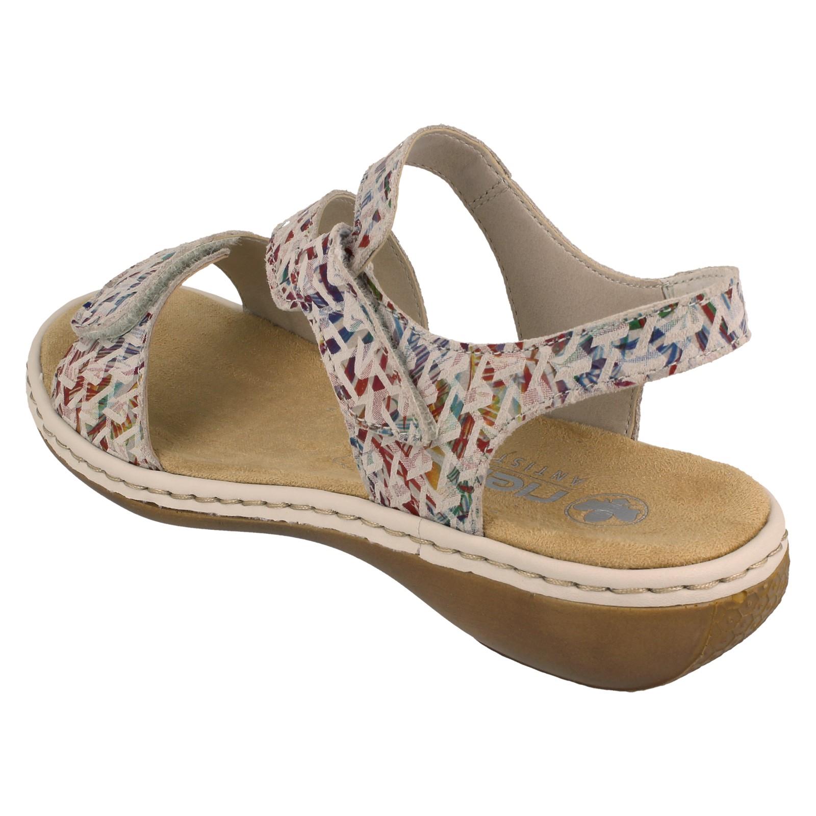 Sandalias De Mujer Rieker Elegantes Con Tiras - 659C7 - Imagen 49 de 64