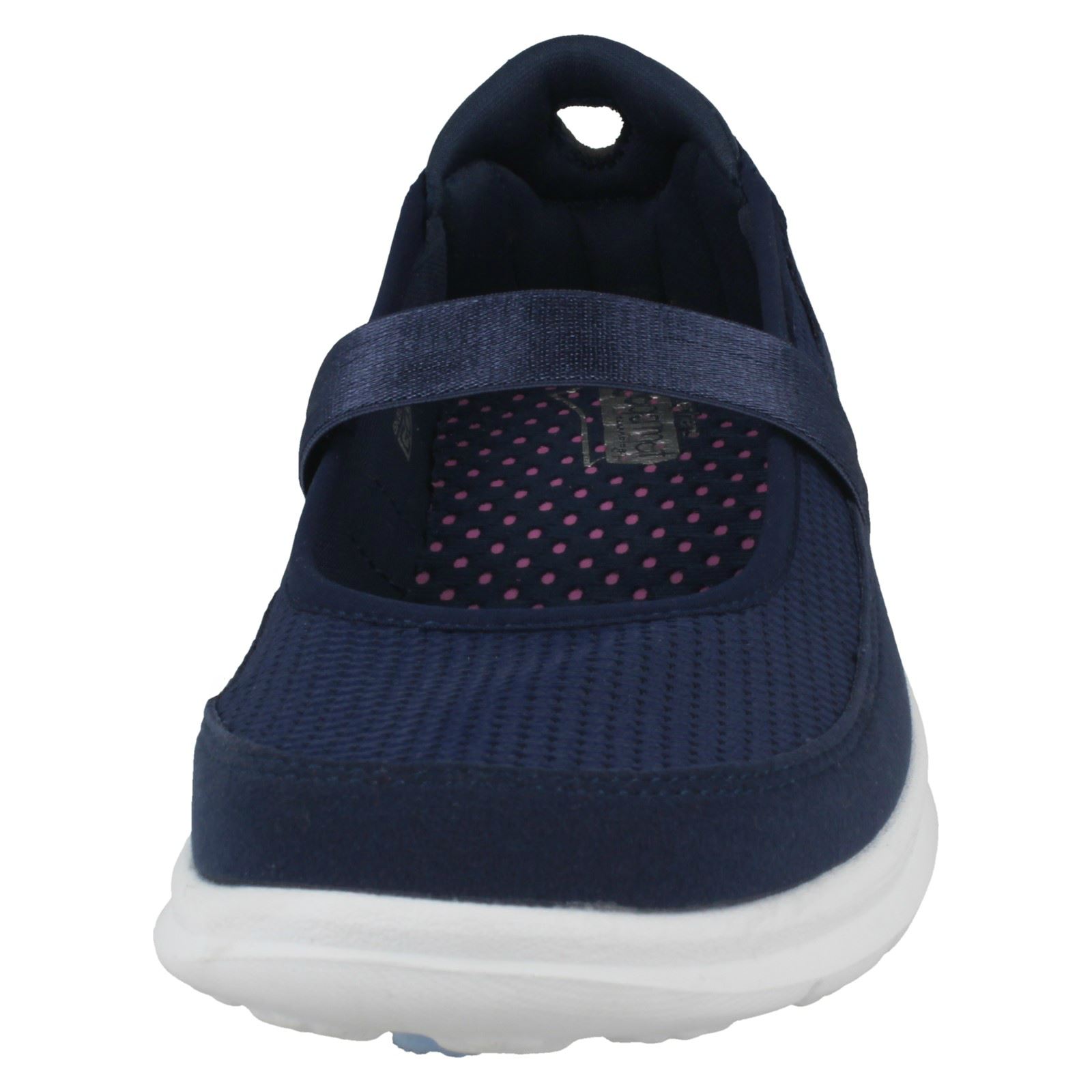 Ladies Ladies Ladies Skechers Cross Strap Flat shoes Go Step Original c21104 Ladies Ladies Ladies Skechers Cross Strap Flat shoes Go Step Original c21104
