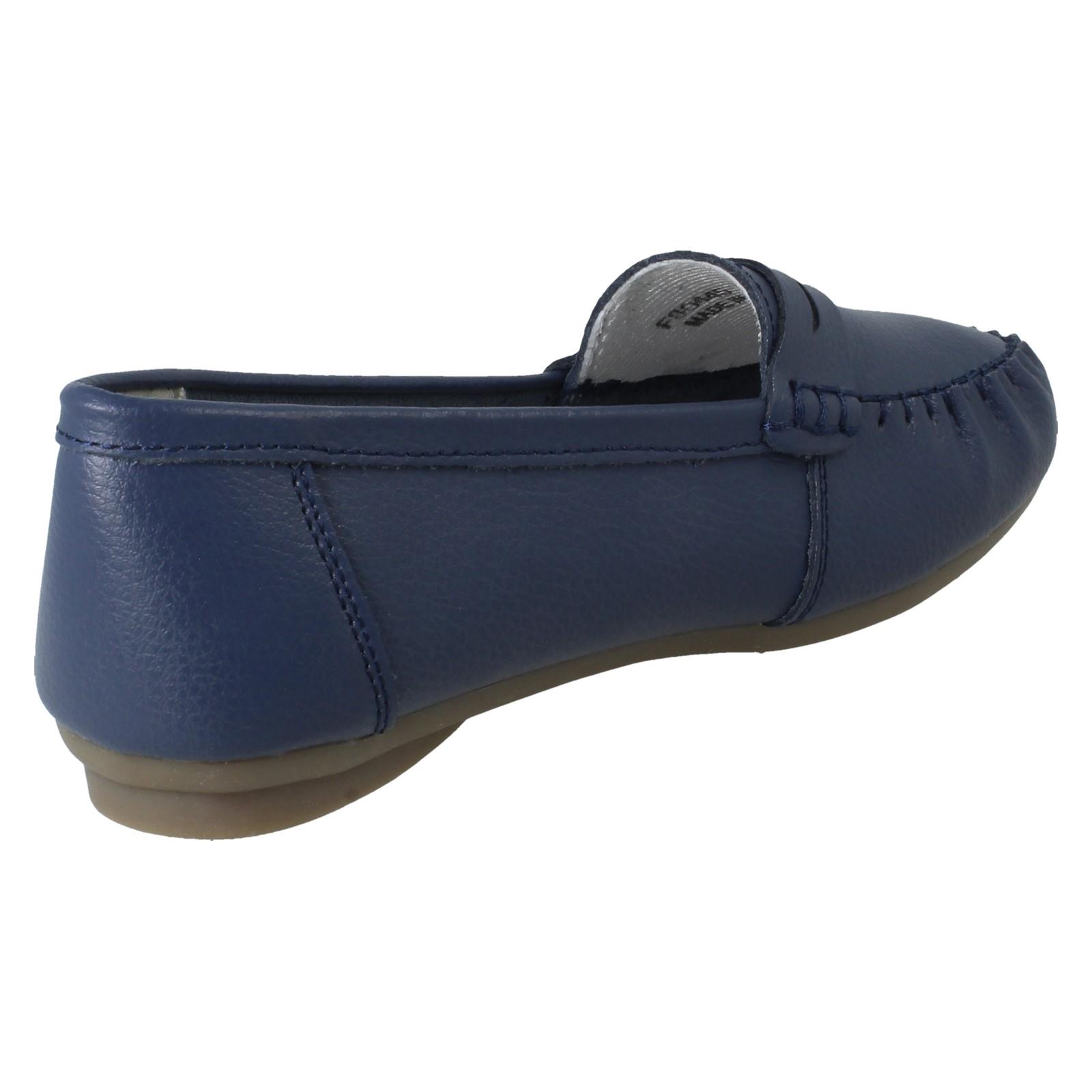 Ladies Down To Earth Leather Shoes F8R0445 - Picture 24 of 64