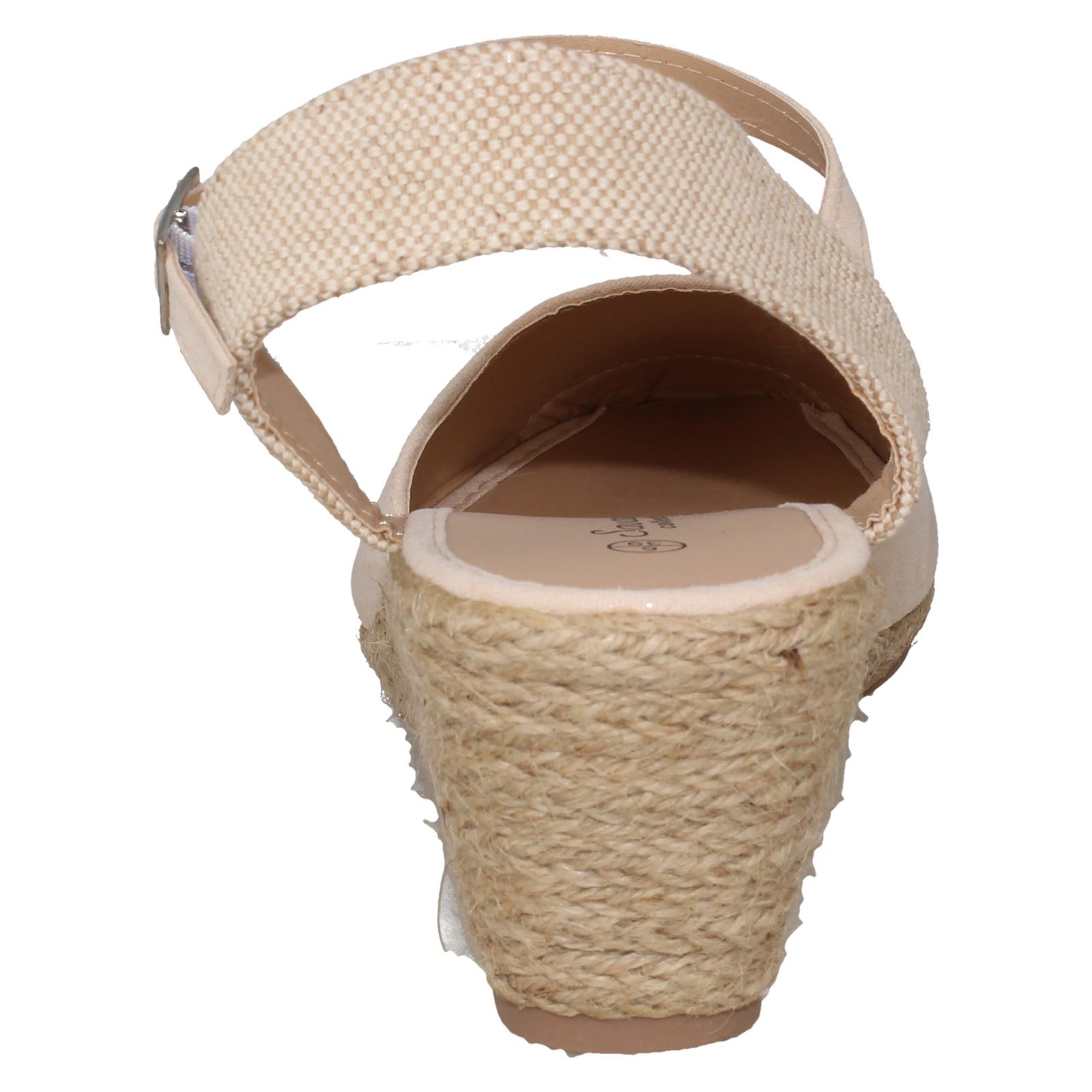 Ladies Savannah Wide Fitting Closed Toe Wedges - Picture 19 of 28