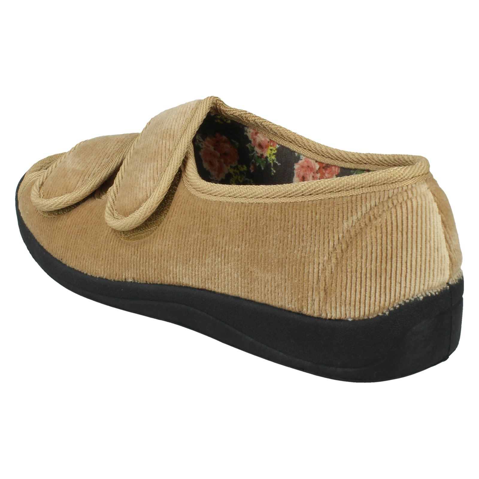 "Pantuflas forradas florales ""Mary"" para damas Four Seasons" - Imagen 7 de 28