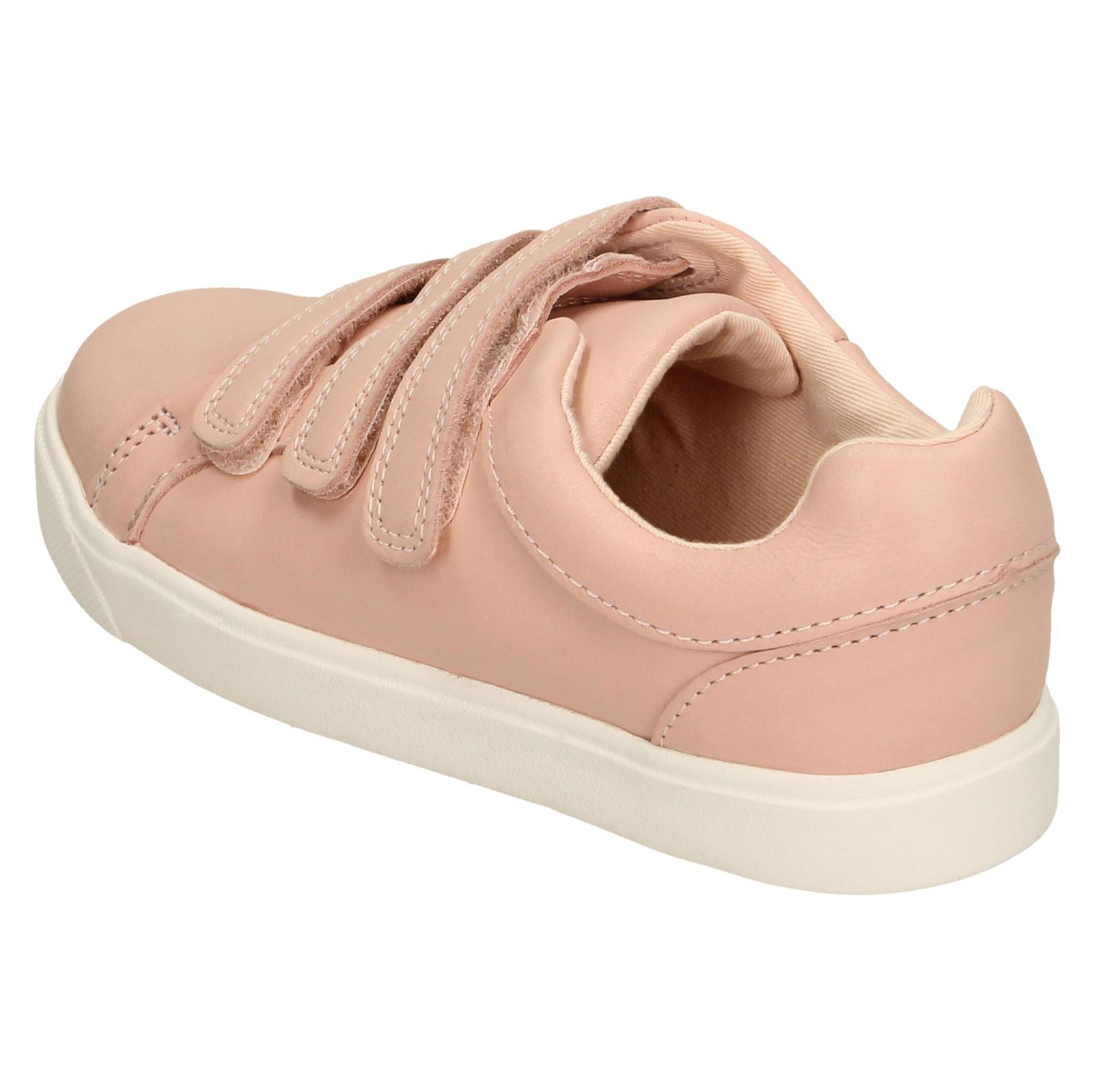 Childrens Unisex Clarks Hook & Loop Trainers City Oasis Lo K - Picture 13 of 19